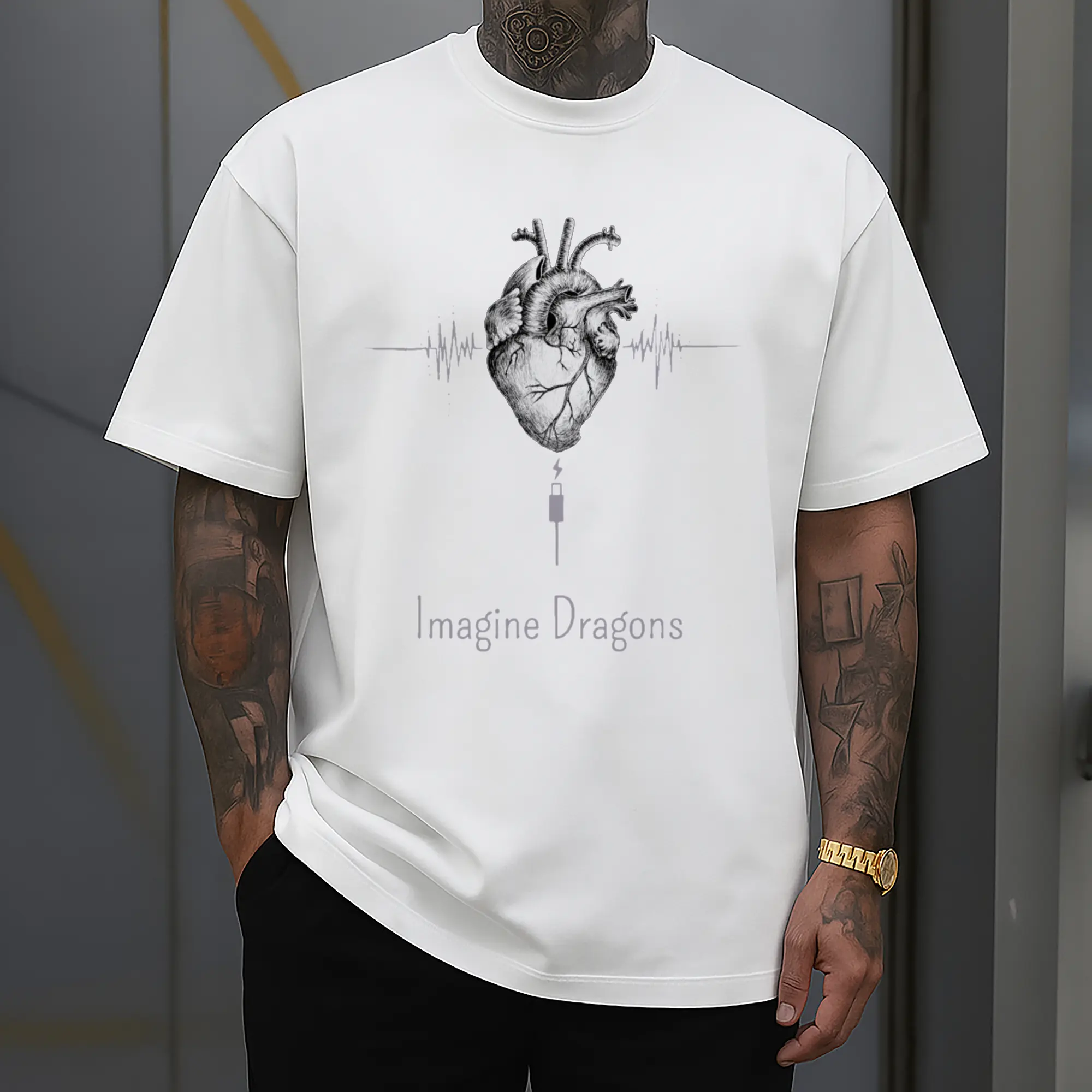 Imagine Dragons Anatomical Heart Music Pulse DIY