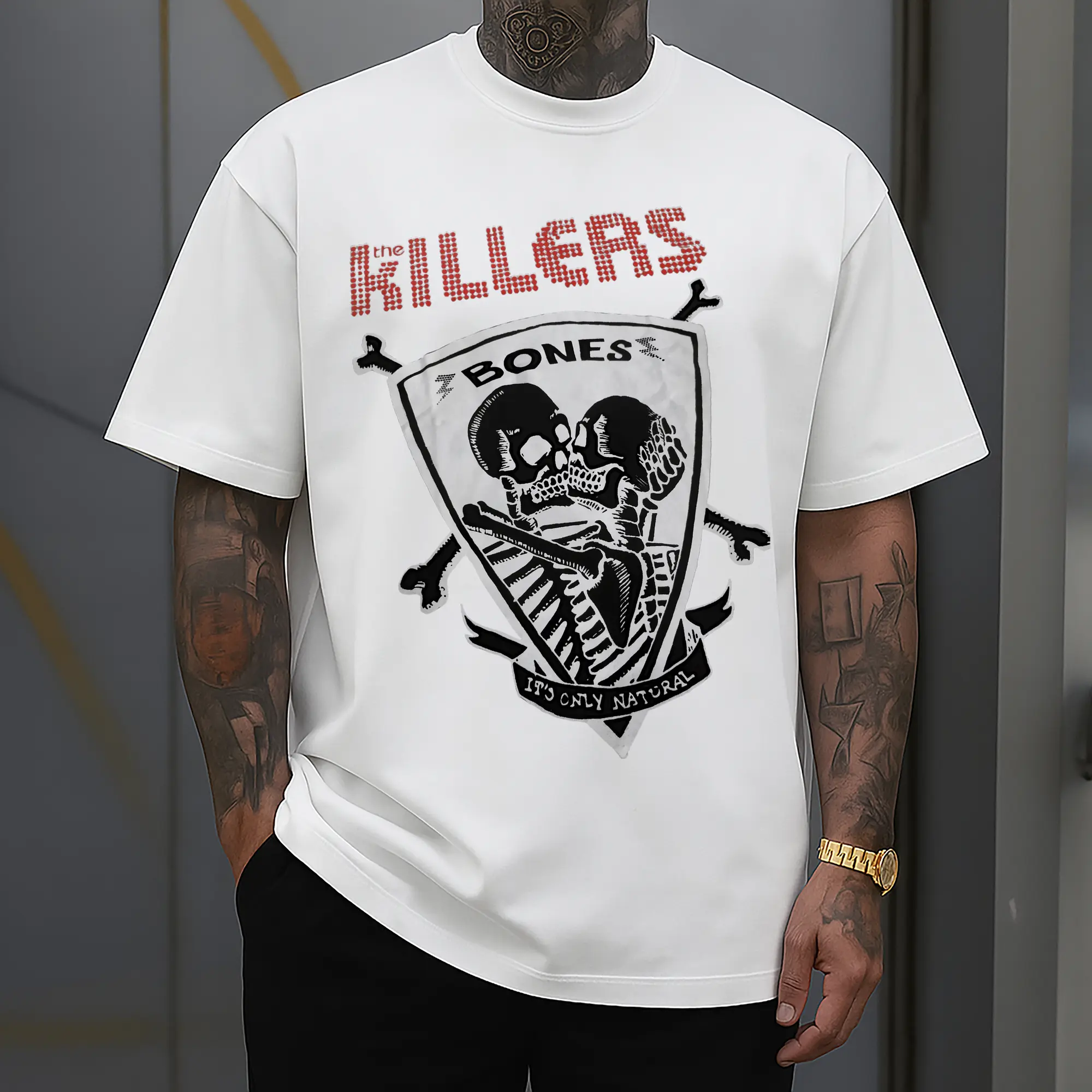 The Killers Punk Rock Bones Skeleton DIY