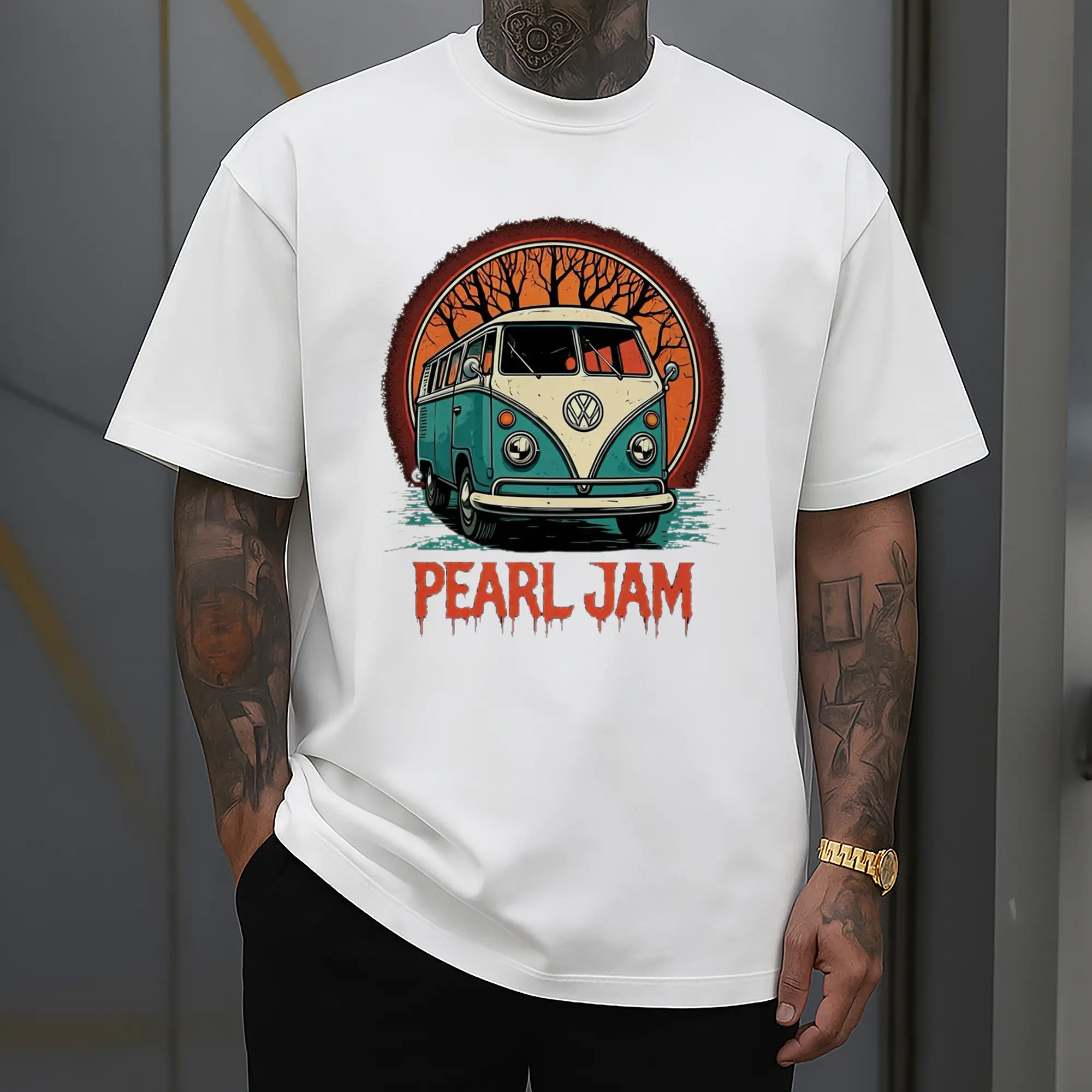 Pearl Jam Vintage Hippie Van DIY