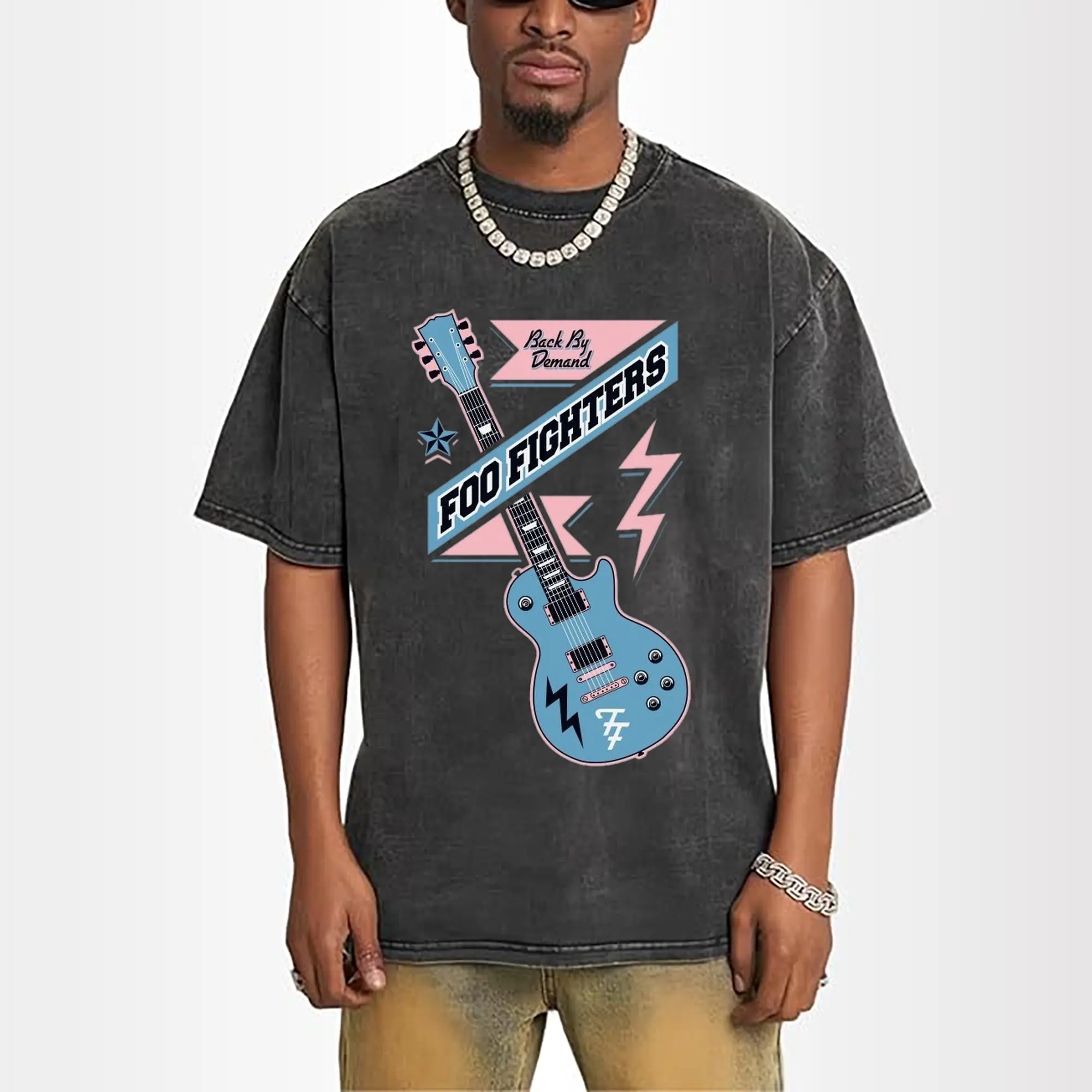 Foo Fighters “Back By Demand” Retro Rock Guitar DIY