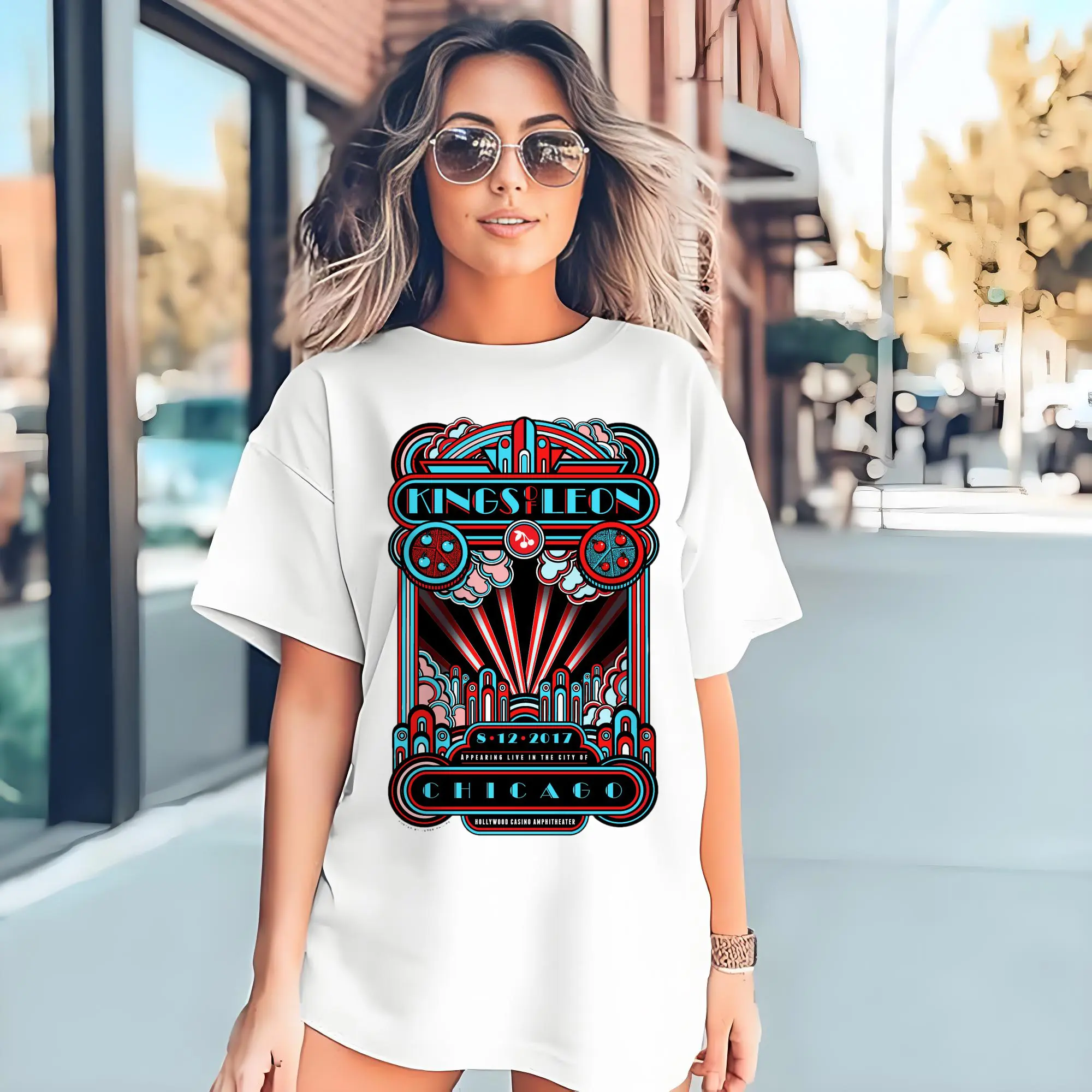 Kings of Leon Vintage Pop Art Rock DIY