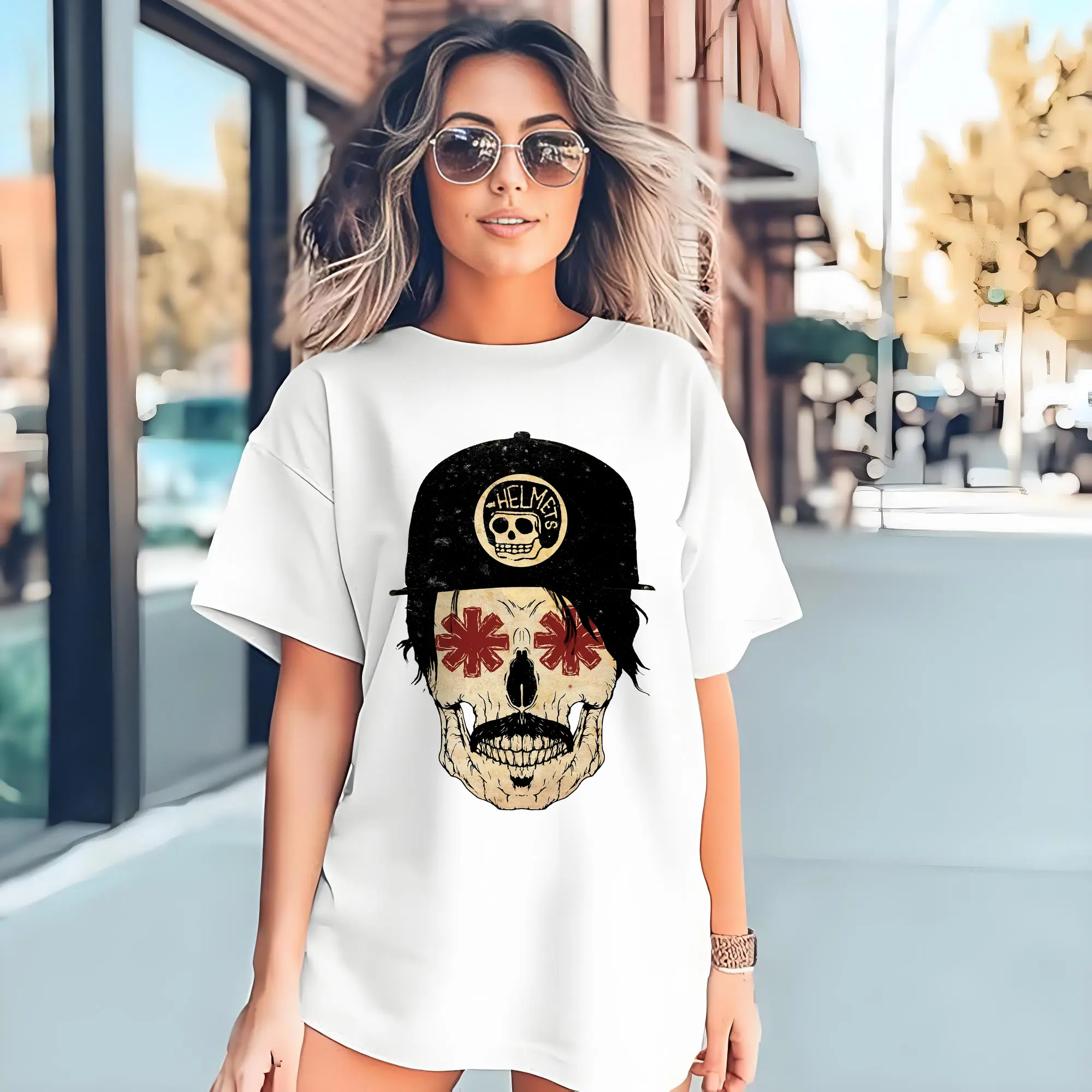 Red Hot Chili Peppers Motorcycle Skull DIY