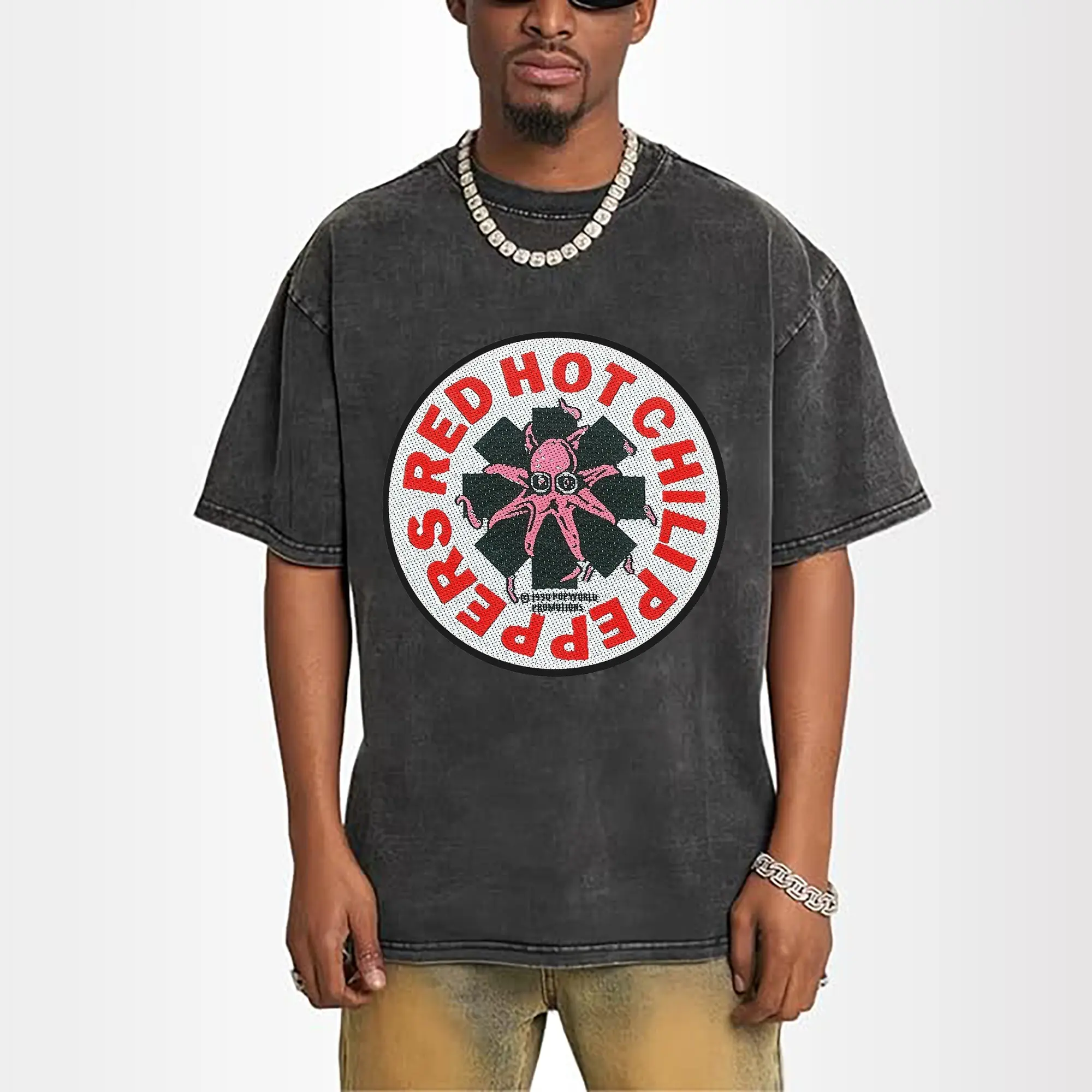 Red Hot Chili Peppers Pink Octopus Logo DIY