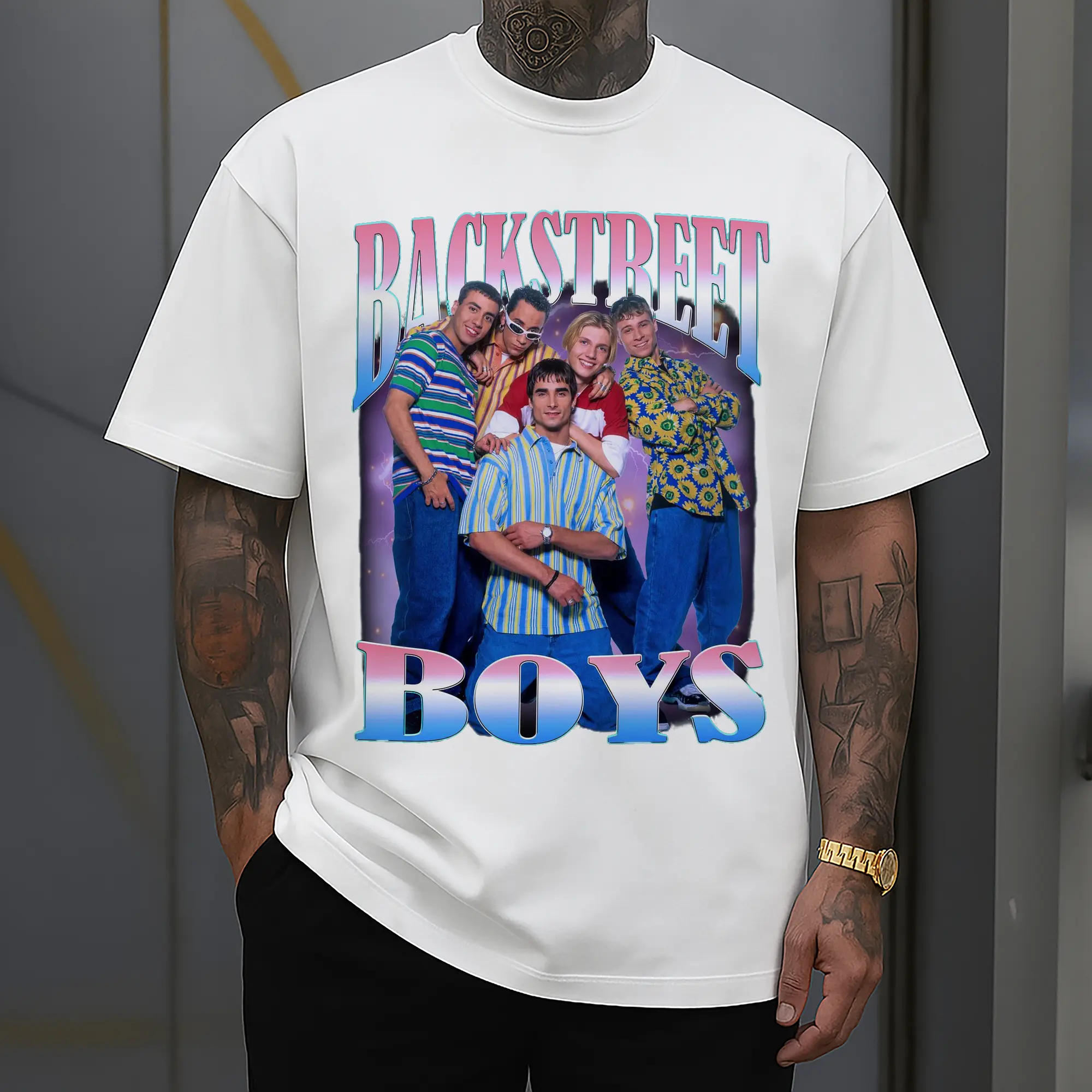 Backstreet Boys 90s Pop Retro DIY