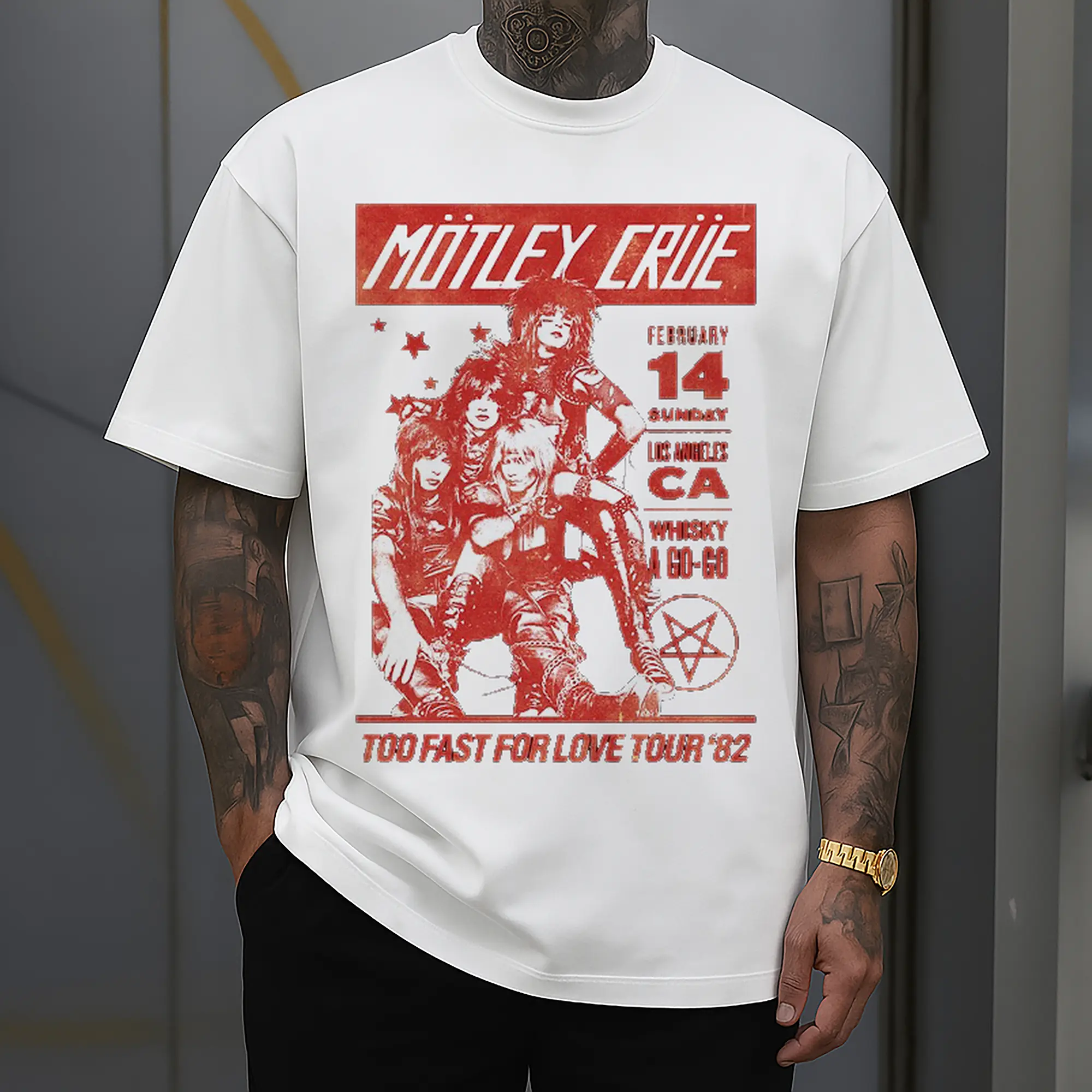 Mötley Crüe “TOO FAST FOR LOVE TOUR '82”