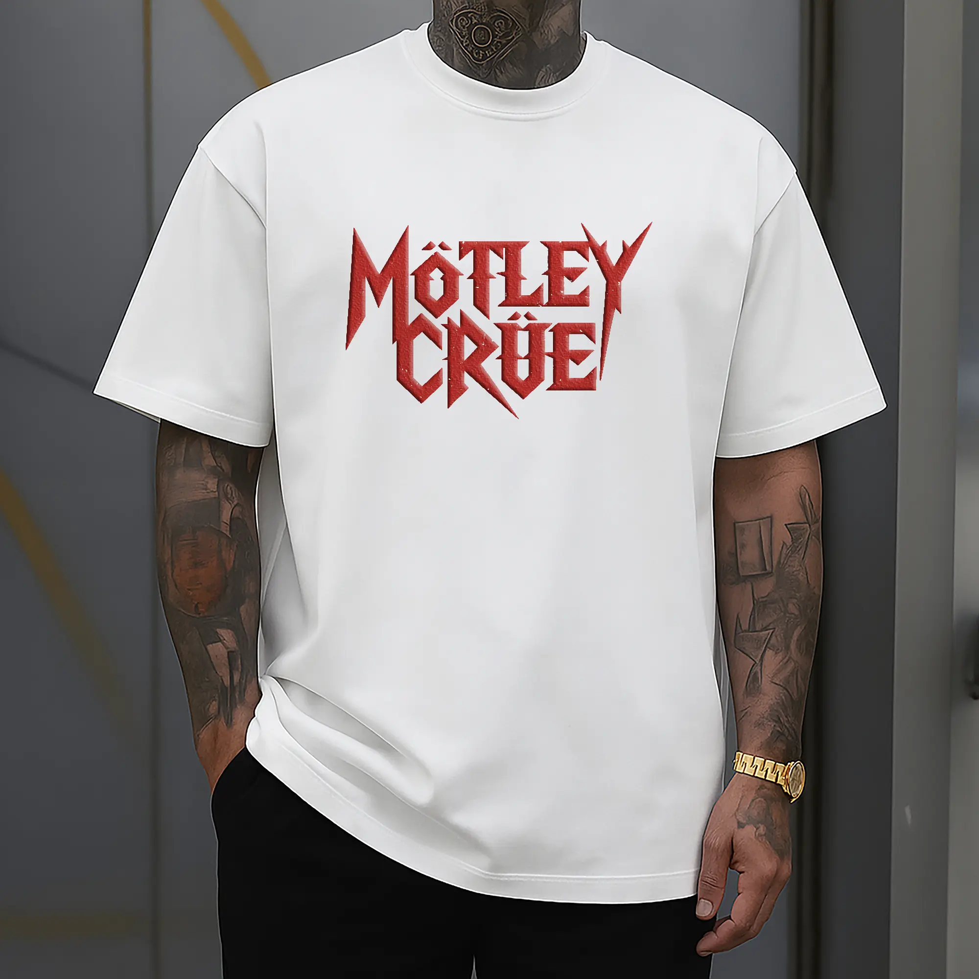 Mötley Crüe Heavy Metal Logo DIY