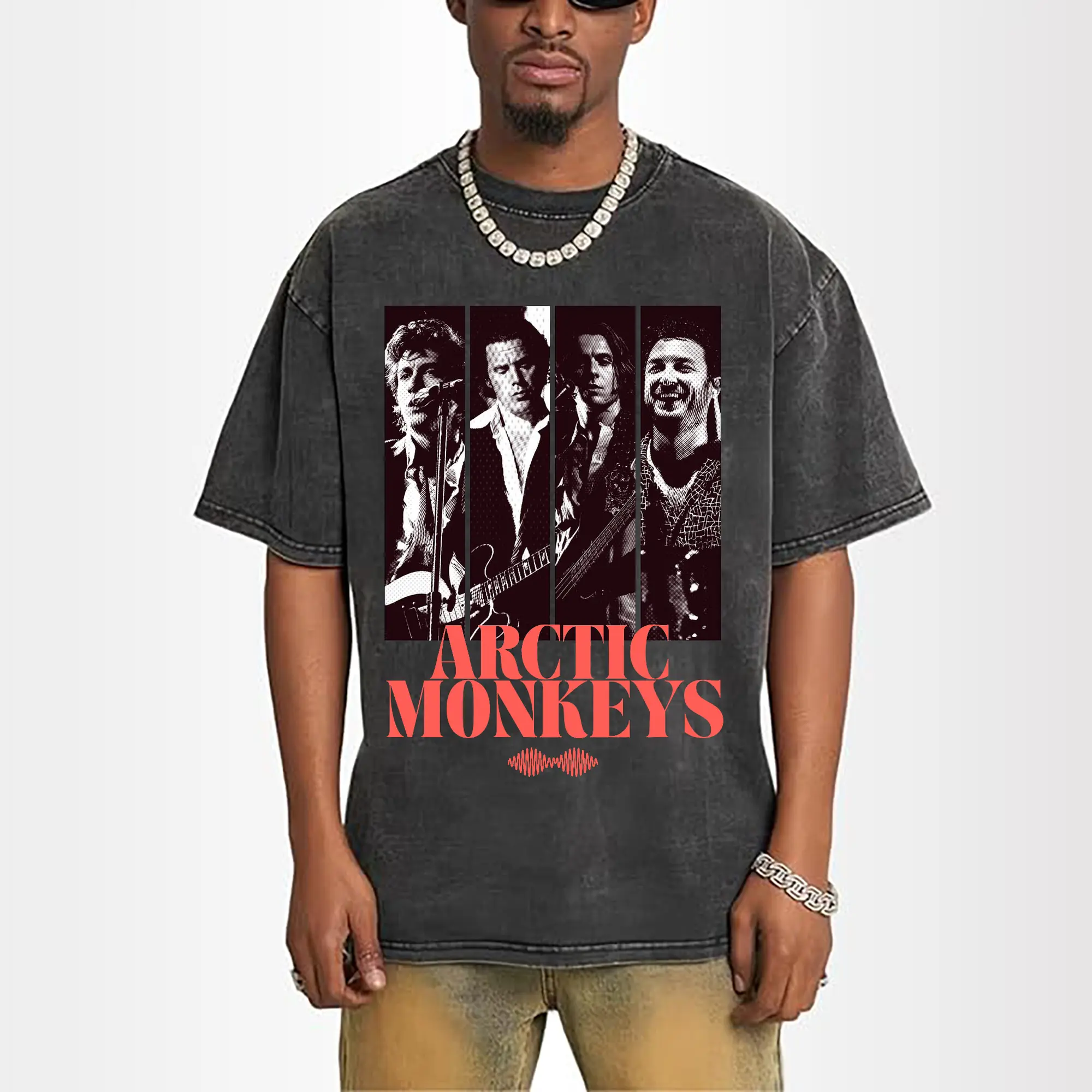 Arctic Monkeys Indie Rock Vintage Band DIY