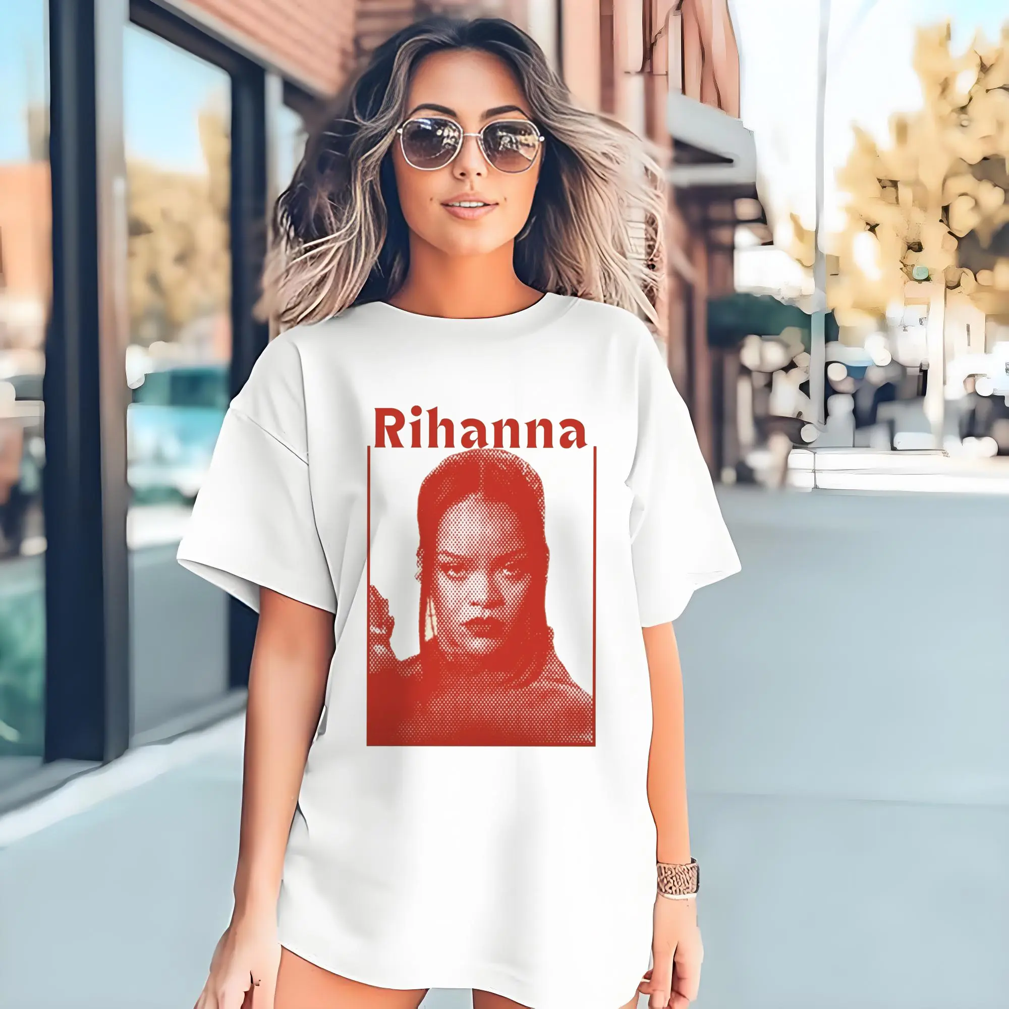 Rihanna Red Pop Art DIY