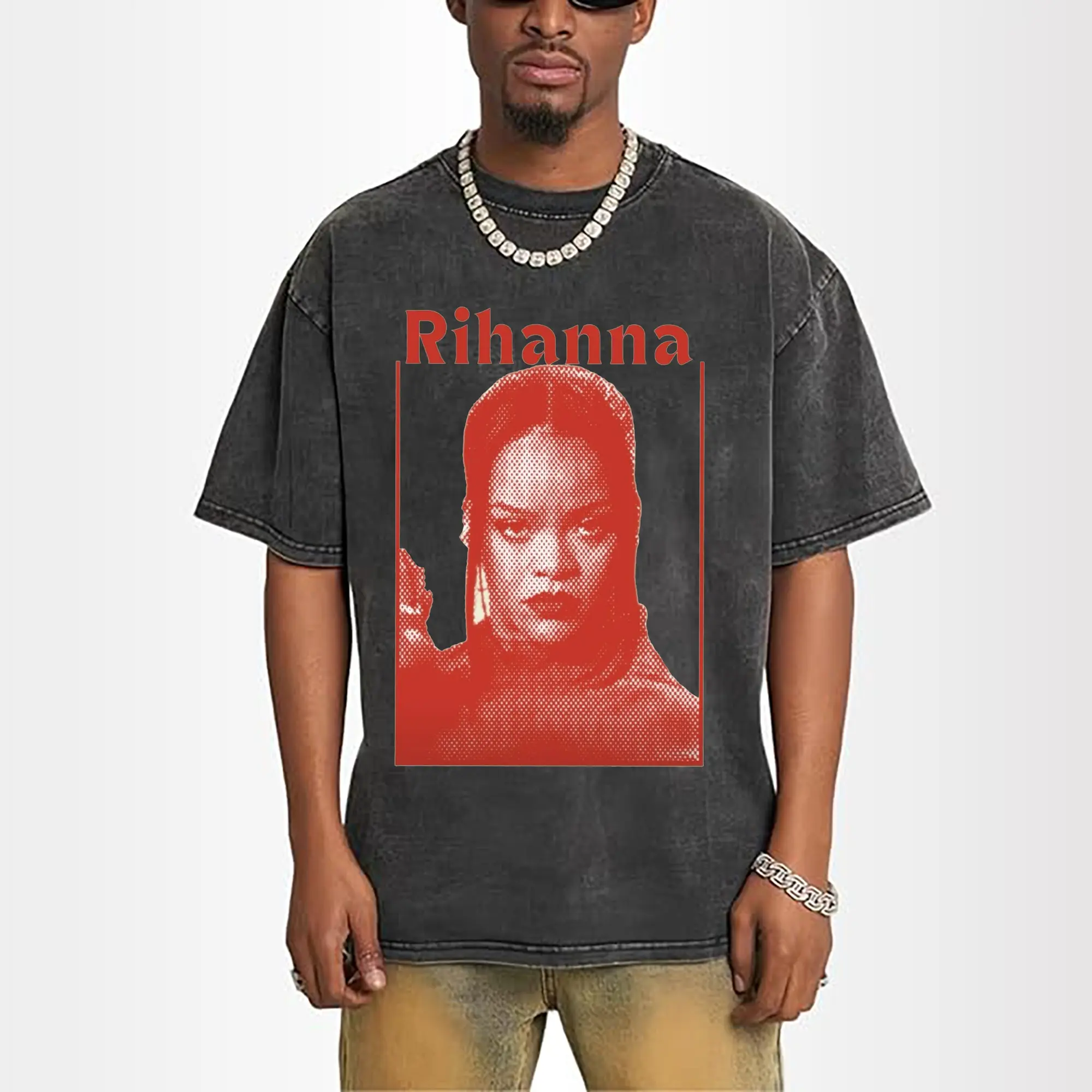 Rihanna Red Pop Art DIY