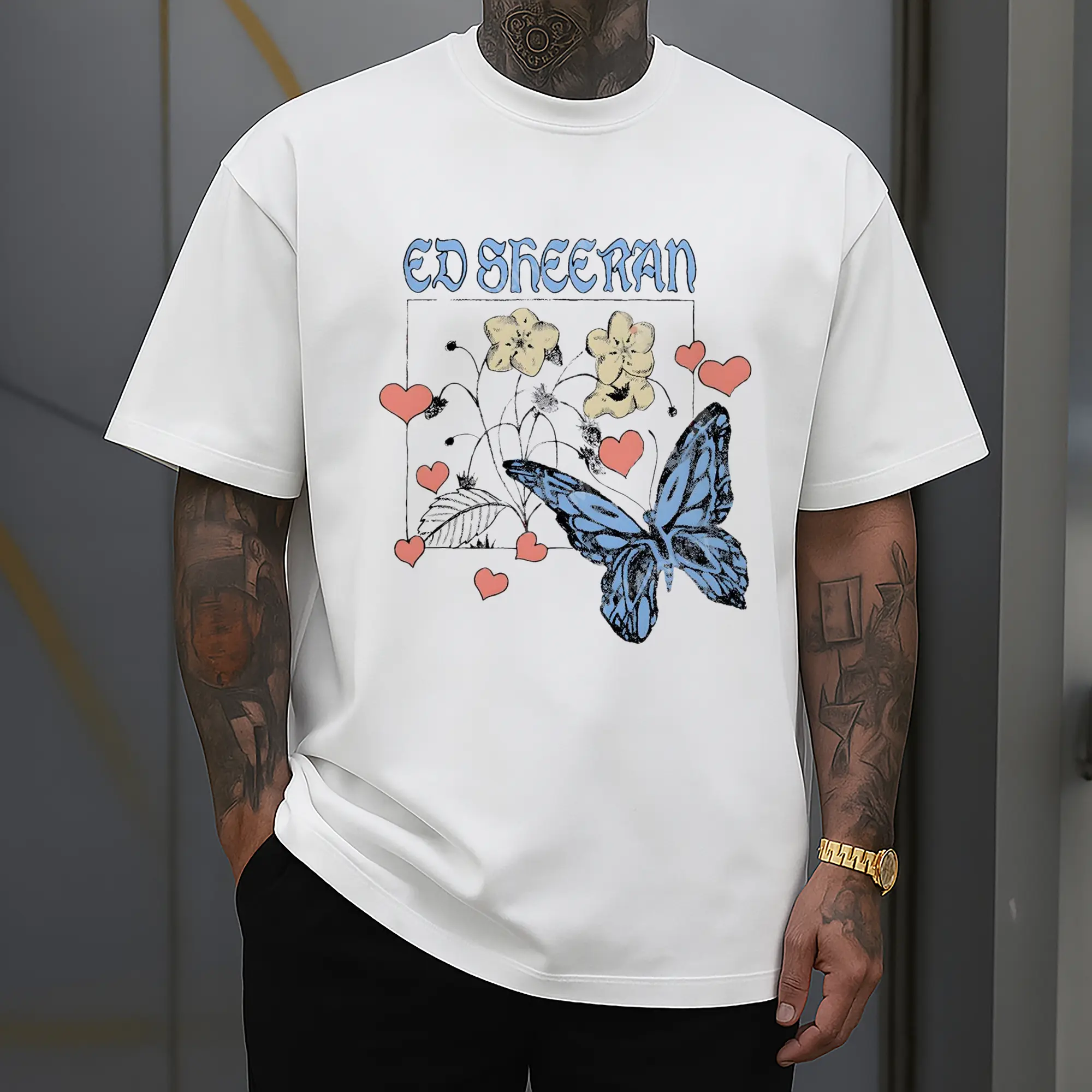 Ed Sheeran-Inspired Retro Romantic Floral DIY