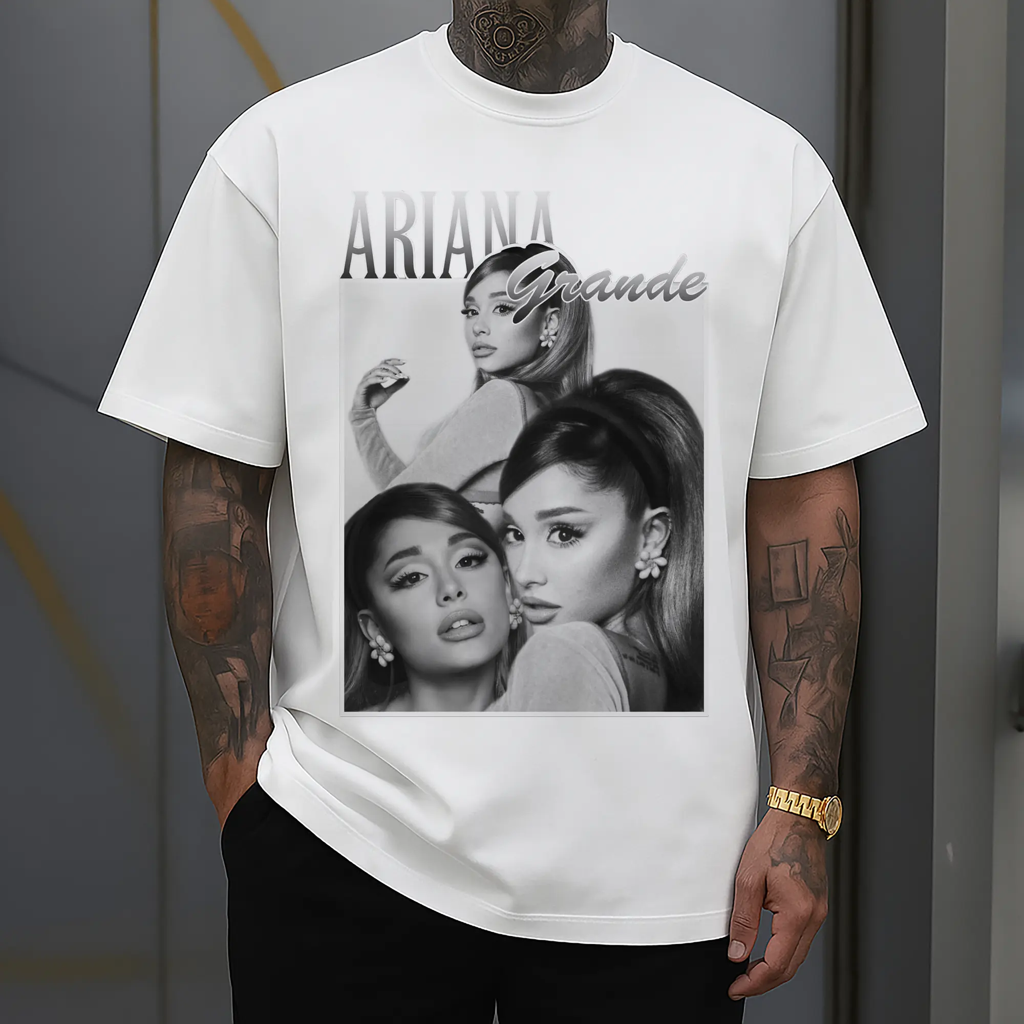 Ariana Grande Pop Music Collage DIY