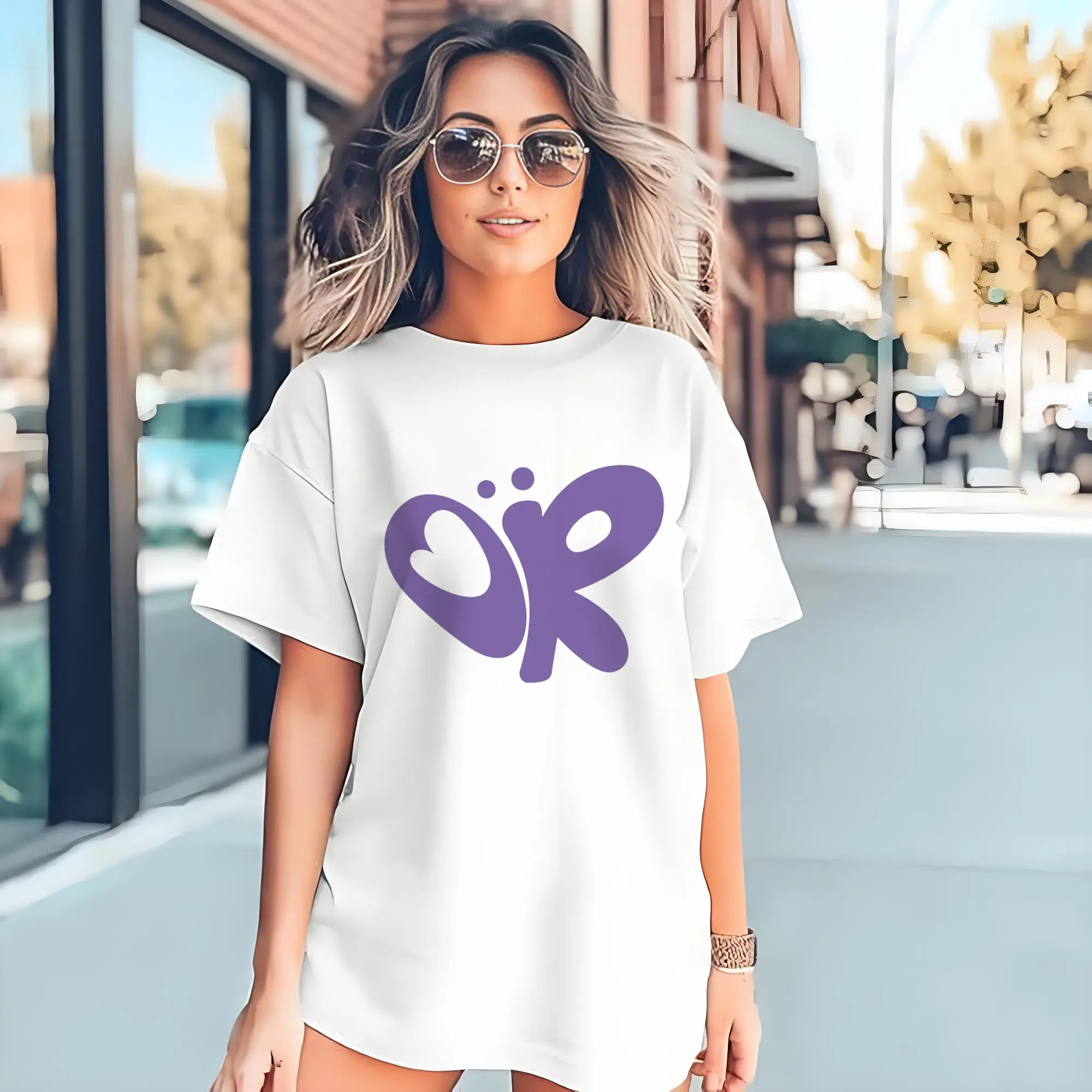 Olivia Rodrigo Purple Butterfly Logo DIY