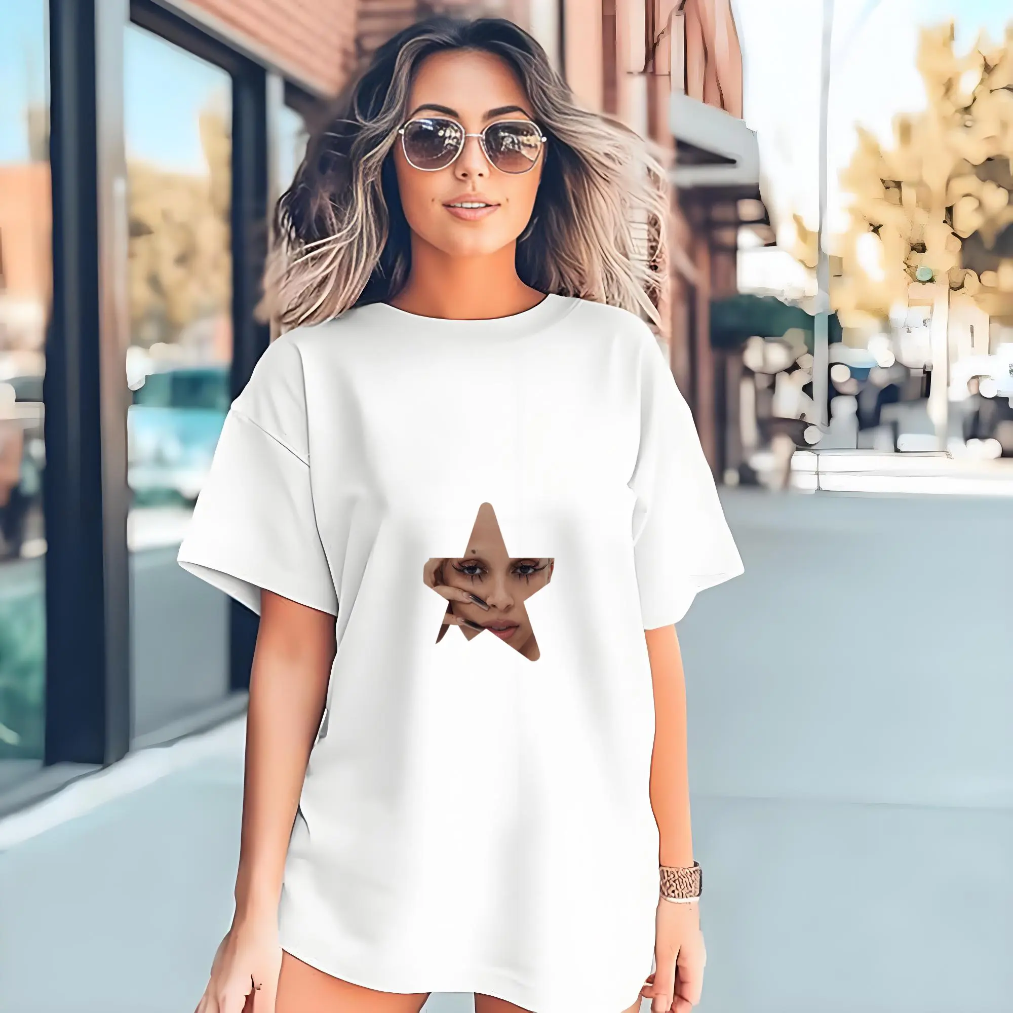 Doja Cat Artistic Star-Shaped DIY