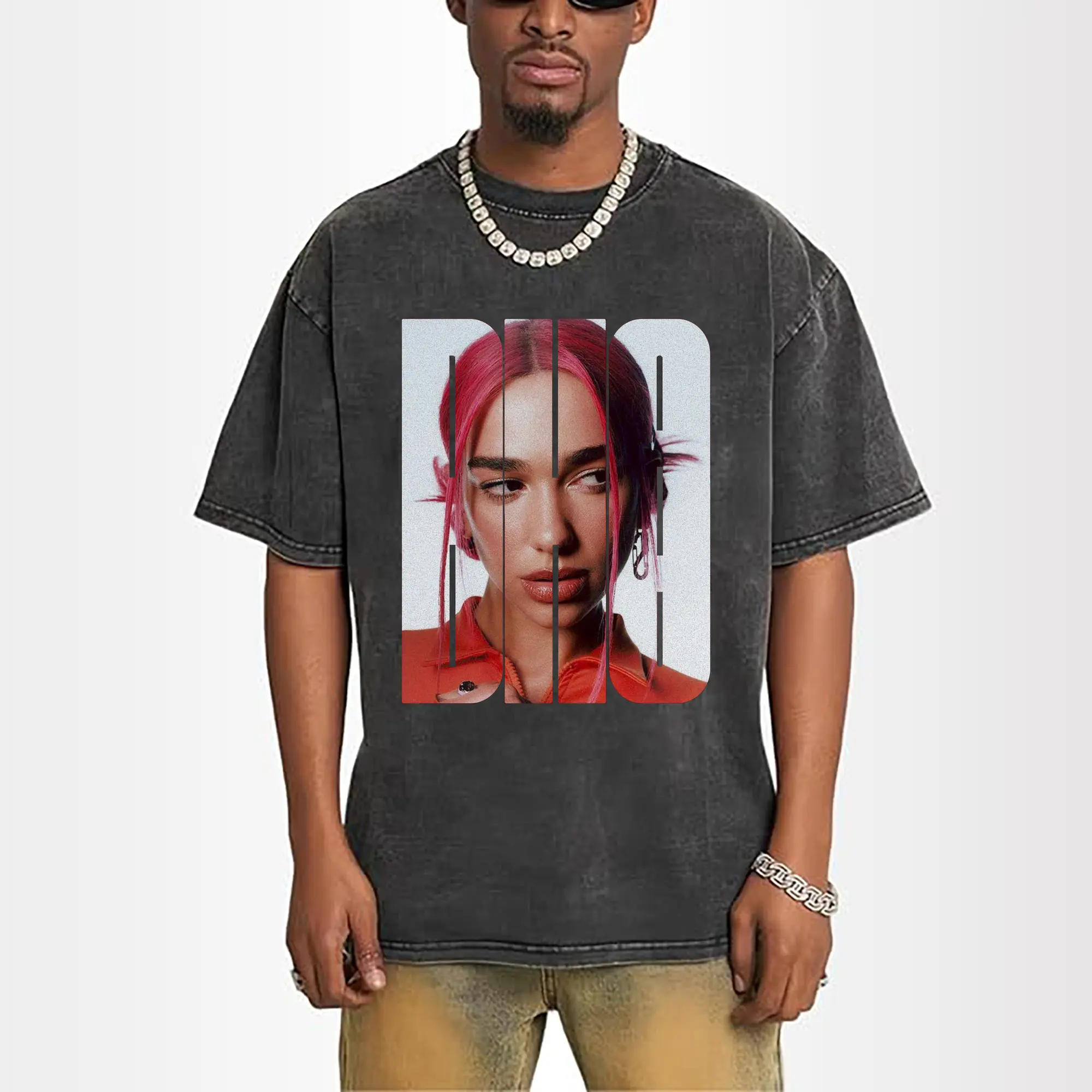 Dua Lipa Pop Music Artistic Split DIY