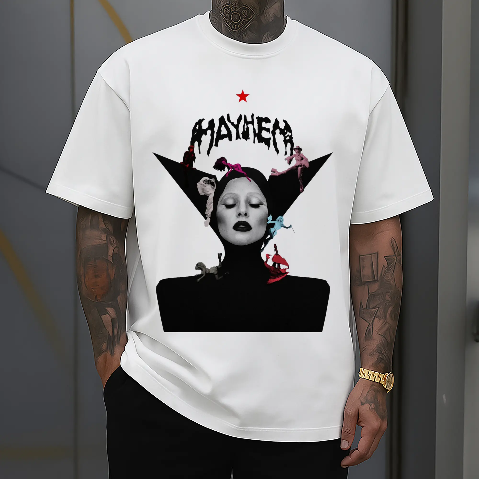 Lady Gaga “MAYHEM” Avant-Garde Collage DIY