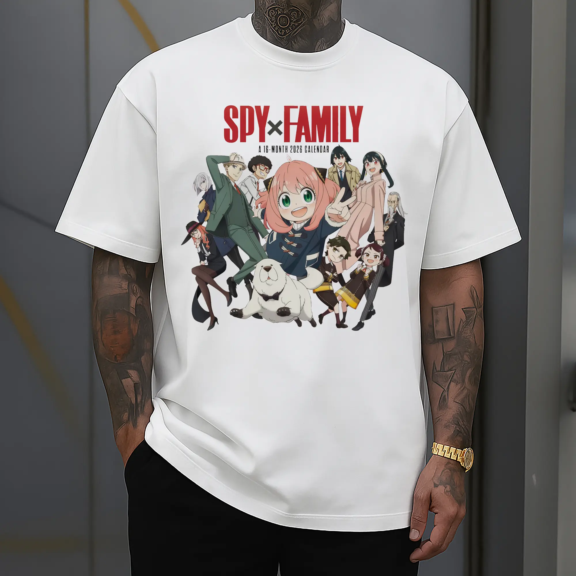Spy×Family All Characters Anime Style DIY Shirt