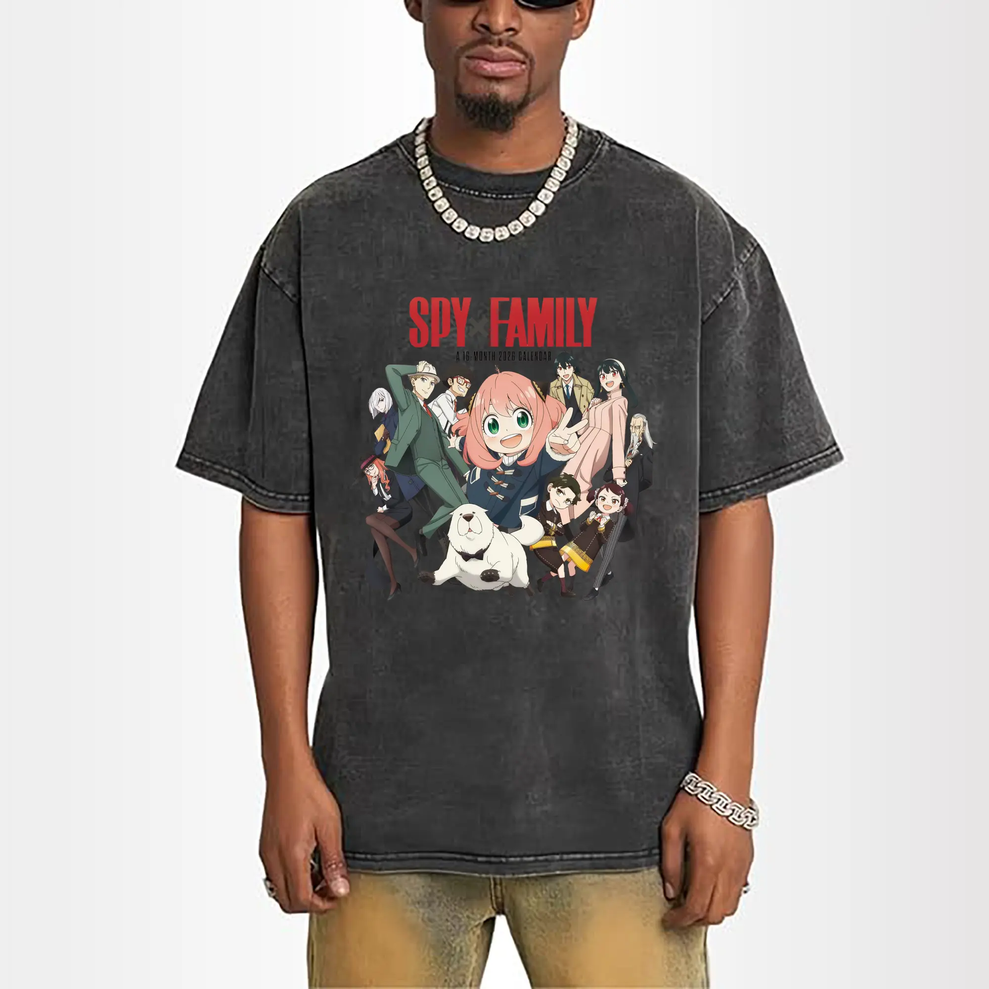 Spy×Family All Characters Anime Style DIY Shirt