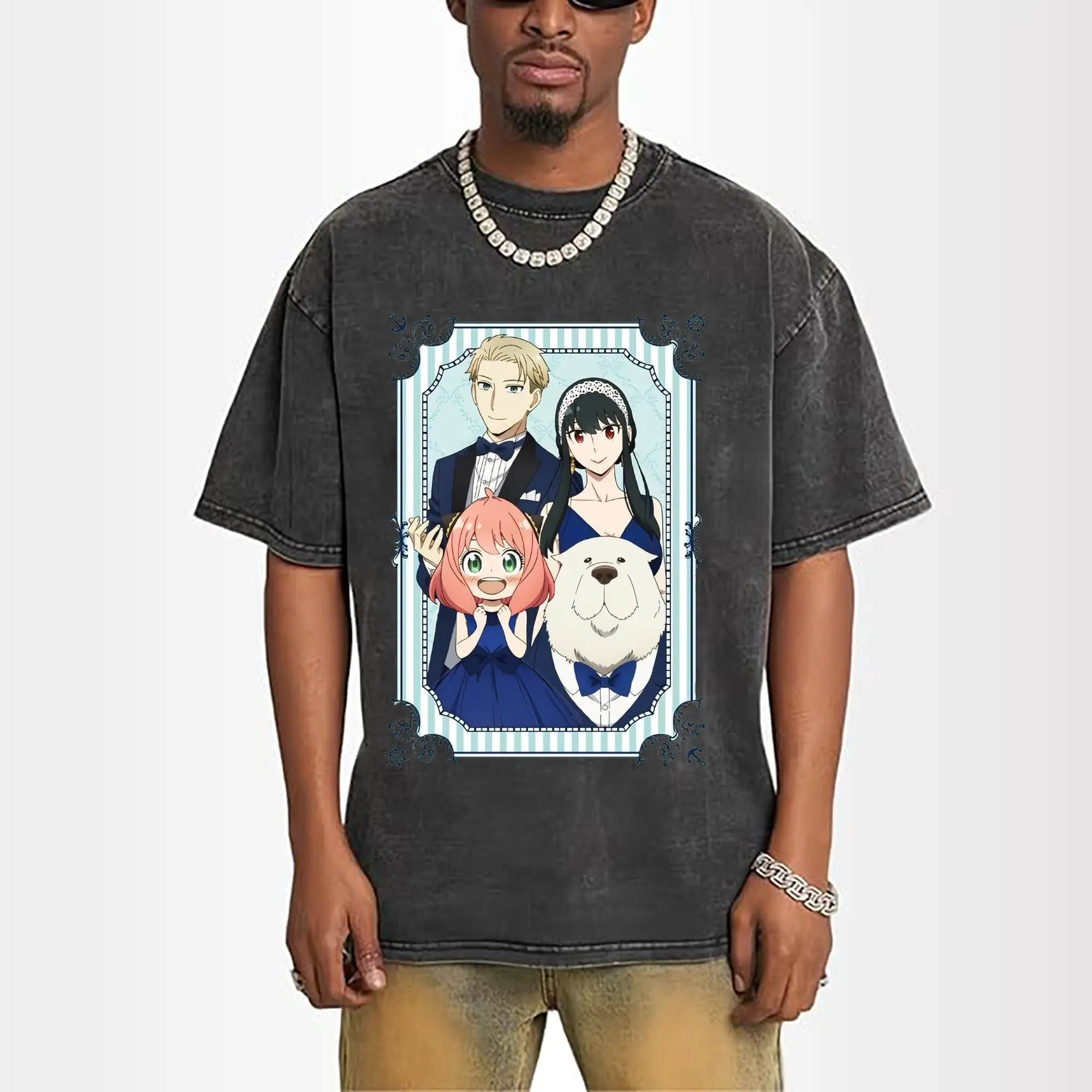 Spy×Family Vintage Elegant Forger Family DIY Shirt