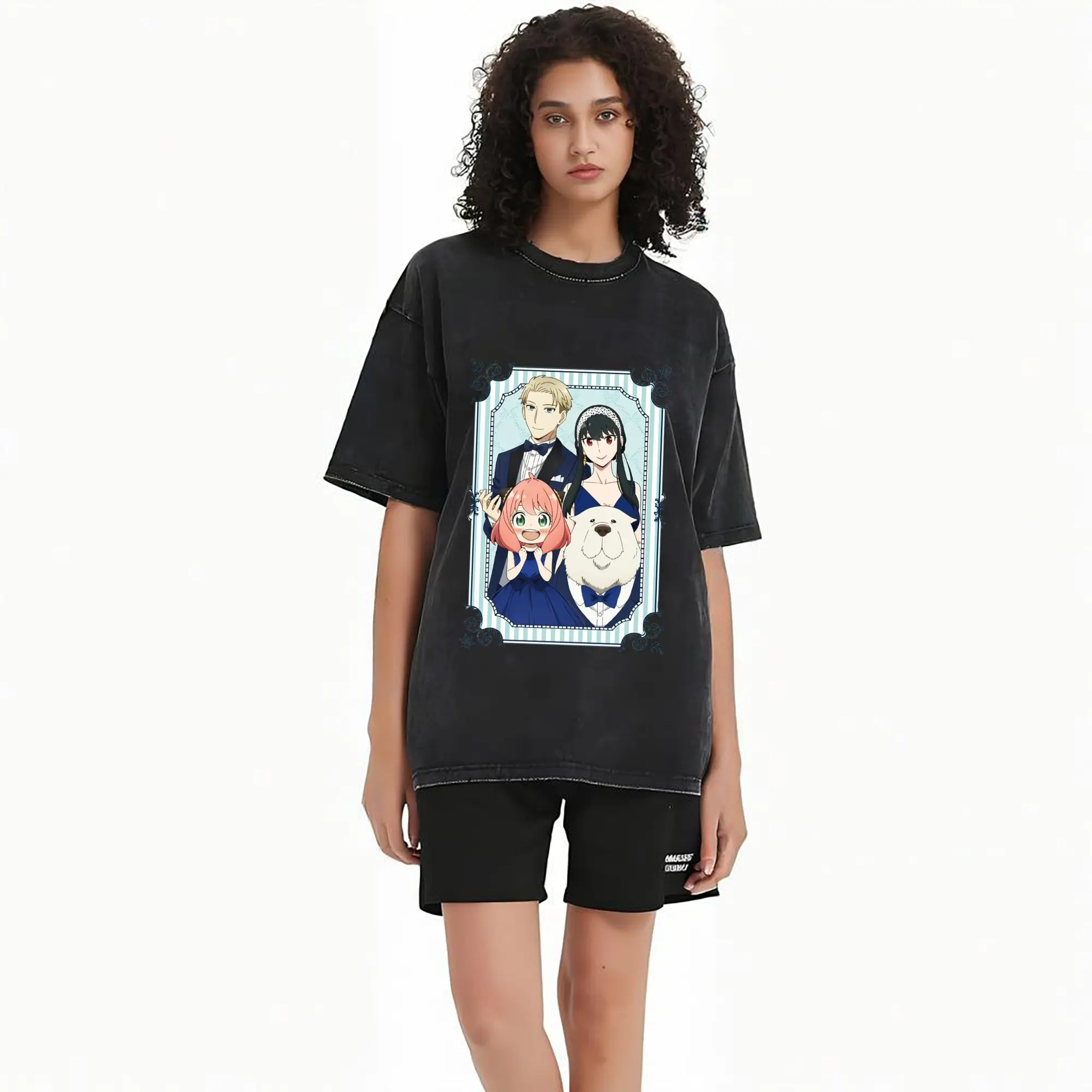 Spy×Family Vintage Elegant Forger Family DIY Shirt