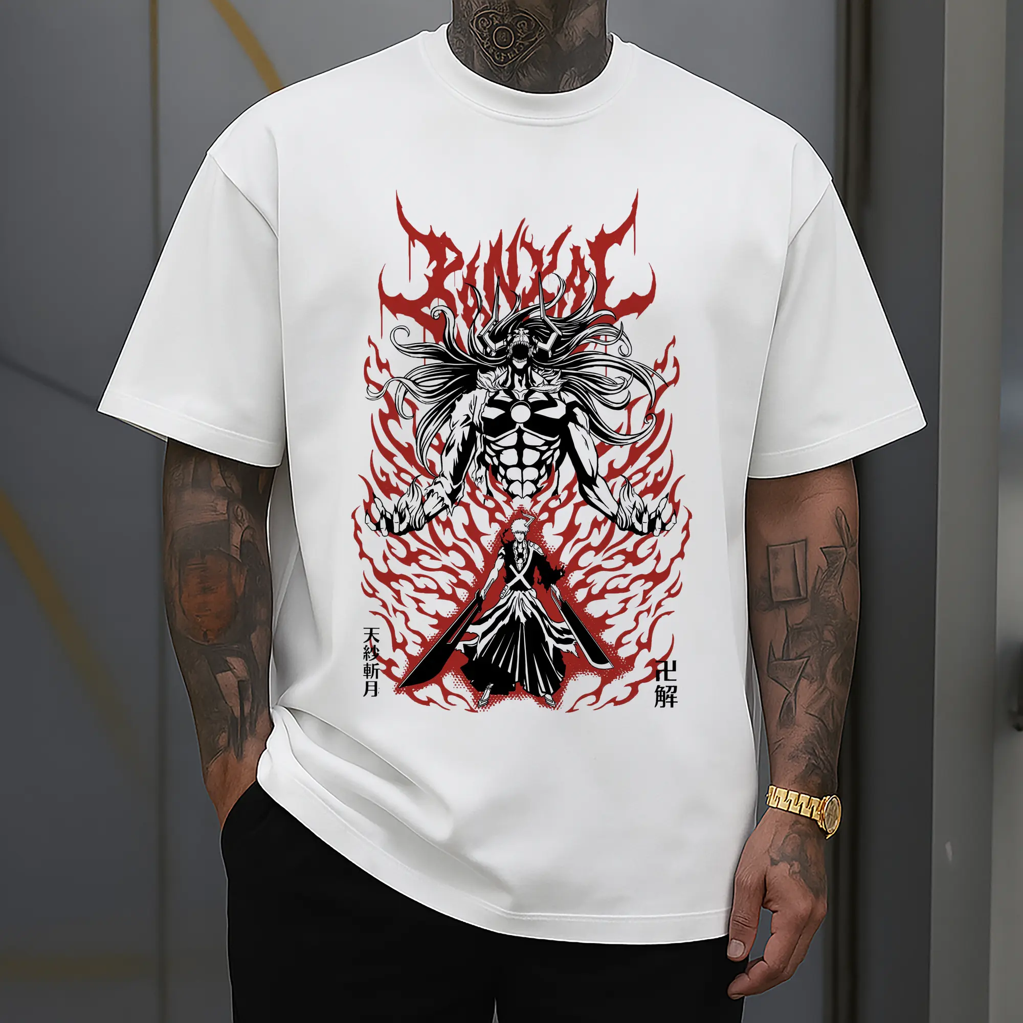 BLEACH Ichigo Half-Hollow Form Trendy DIY