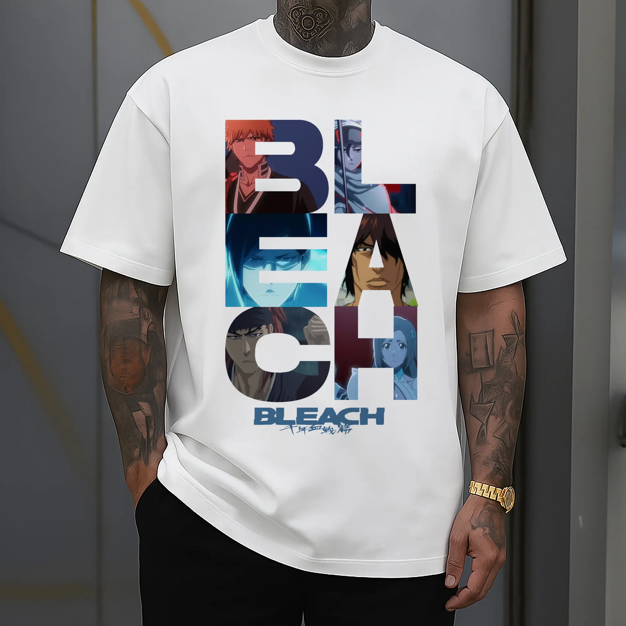 BLEACH Thousand-Year Blood War Character Collage DIY