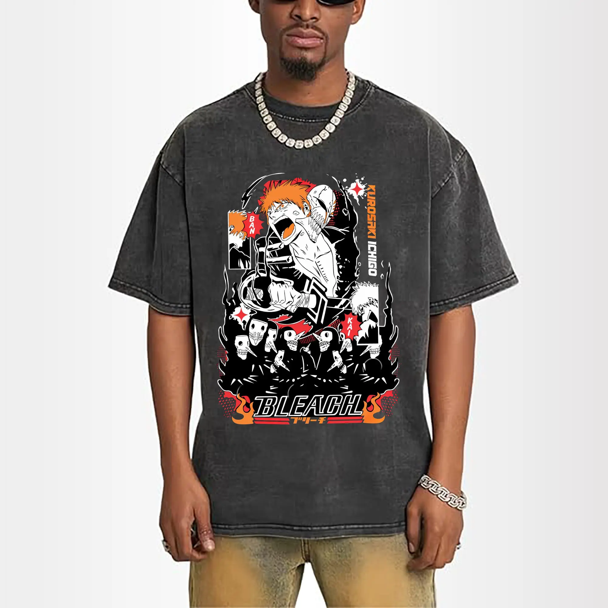 BLEACH Kurosaki Ichigo Bankai Anime DIY