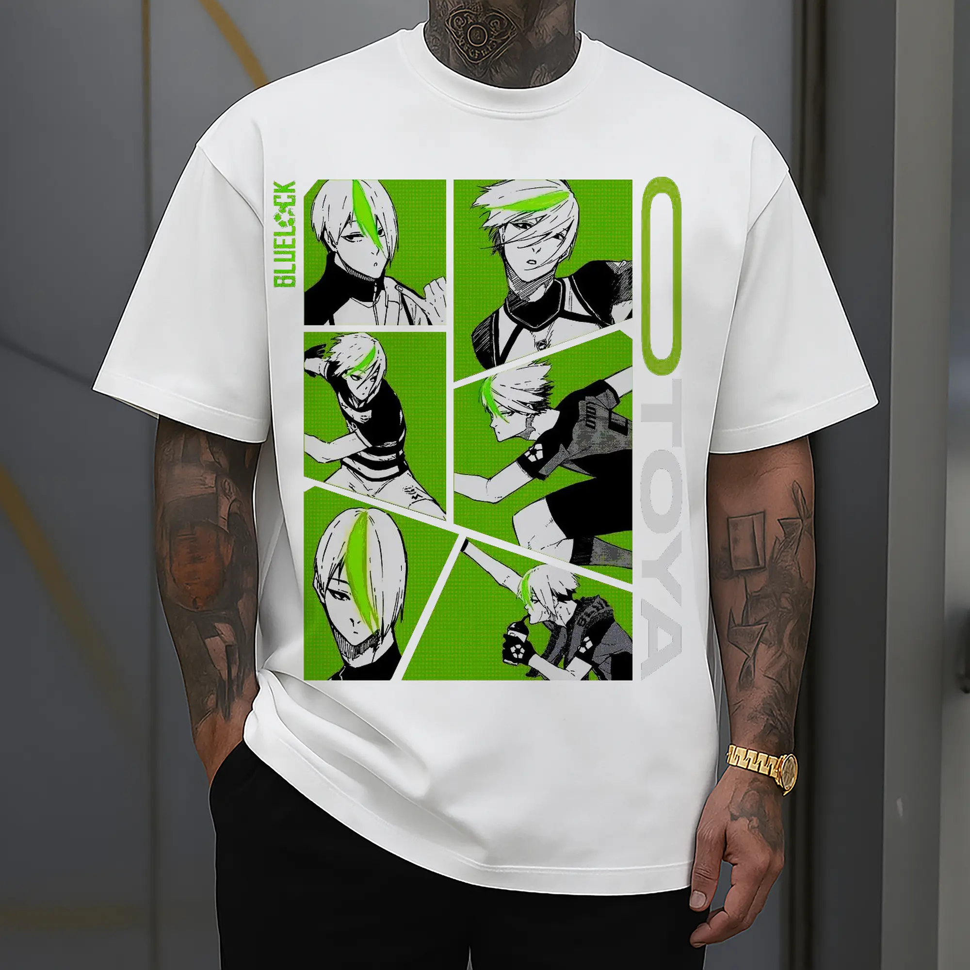 Blue Lock Otoya Manga Panels DIY Shirt