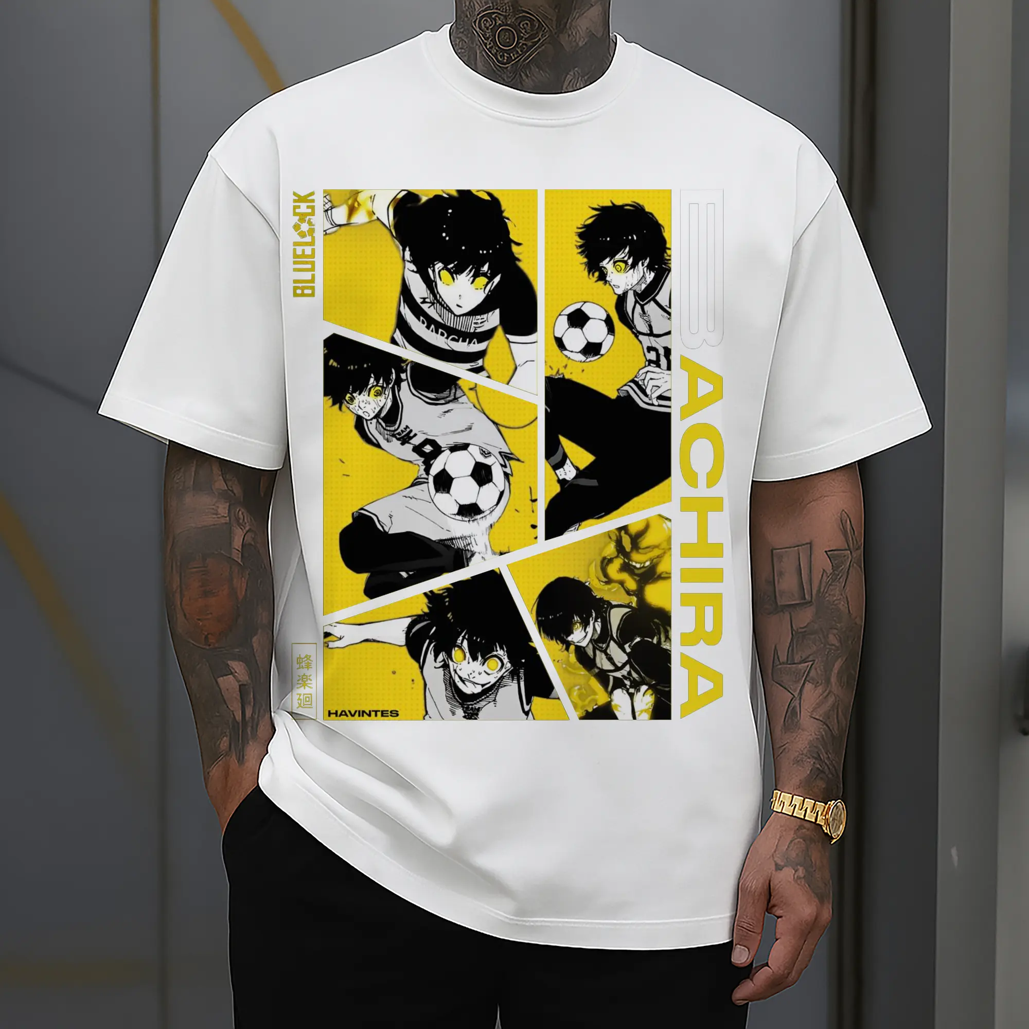 Blue Lock Bachira Manga Panels DIY Shirt