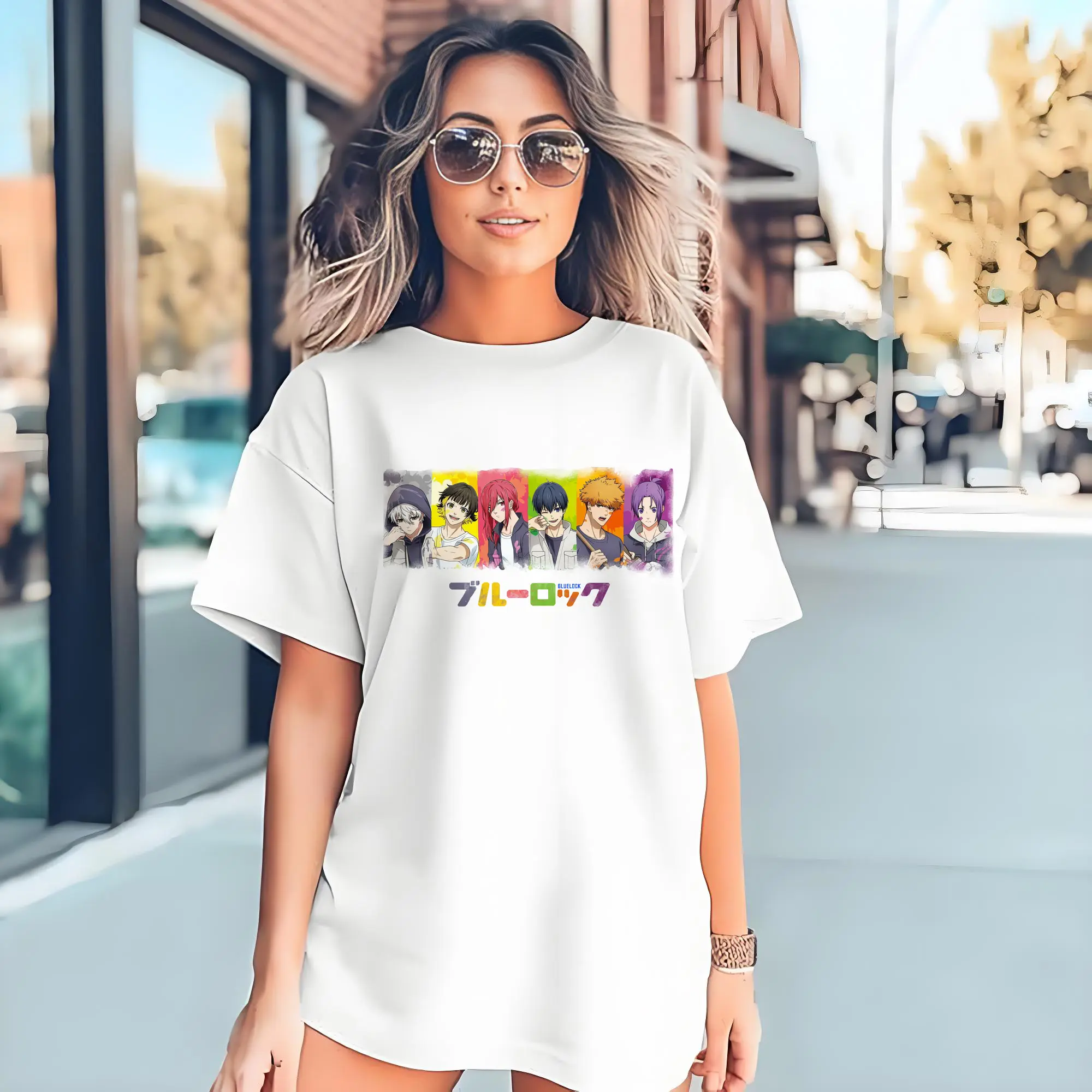 Blue Lock Watercolor Group Characters DIY Shirt