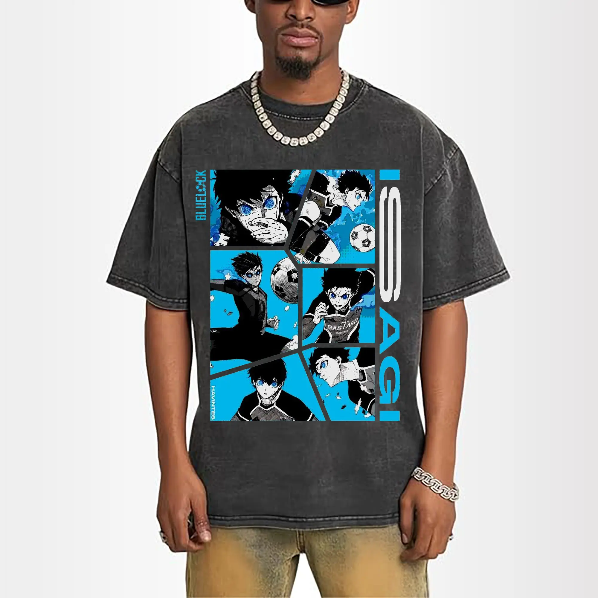 Blue Lock Isagi Yoichi Manga Panels DIY Shirt