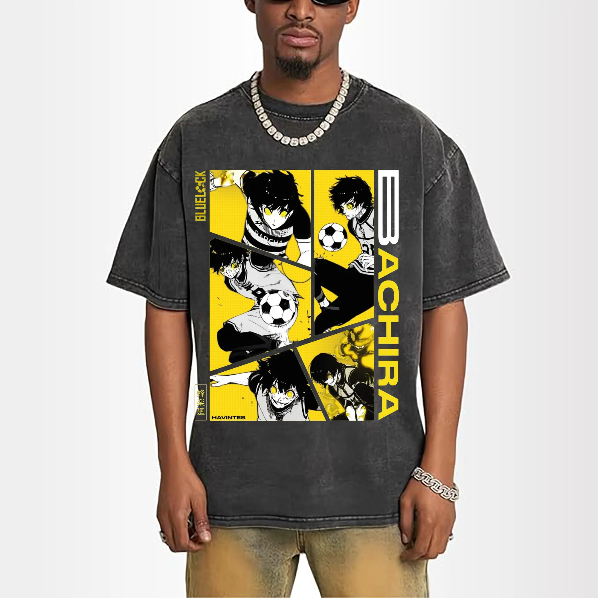 Blue Lock Bachira Manga Panels DIY Shirt