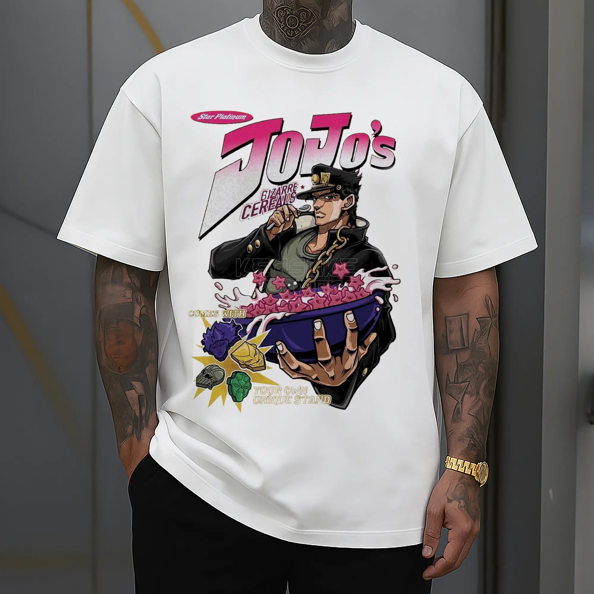 JoJo's Bizarre Adventure Star Platinum Cereal DIY