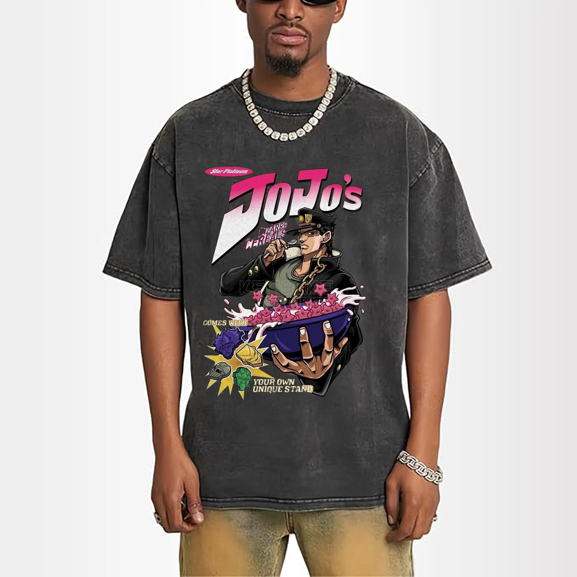 JoJo's Bizarre Adventure Star Platinum Cereal DIY