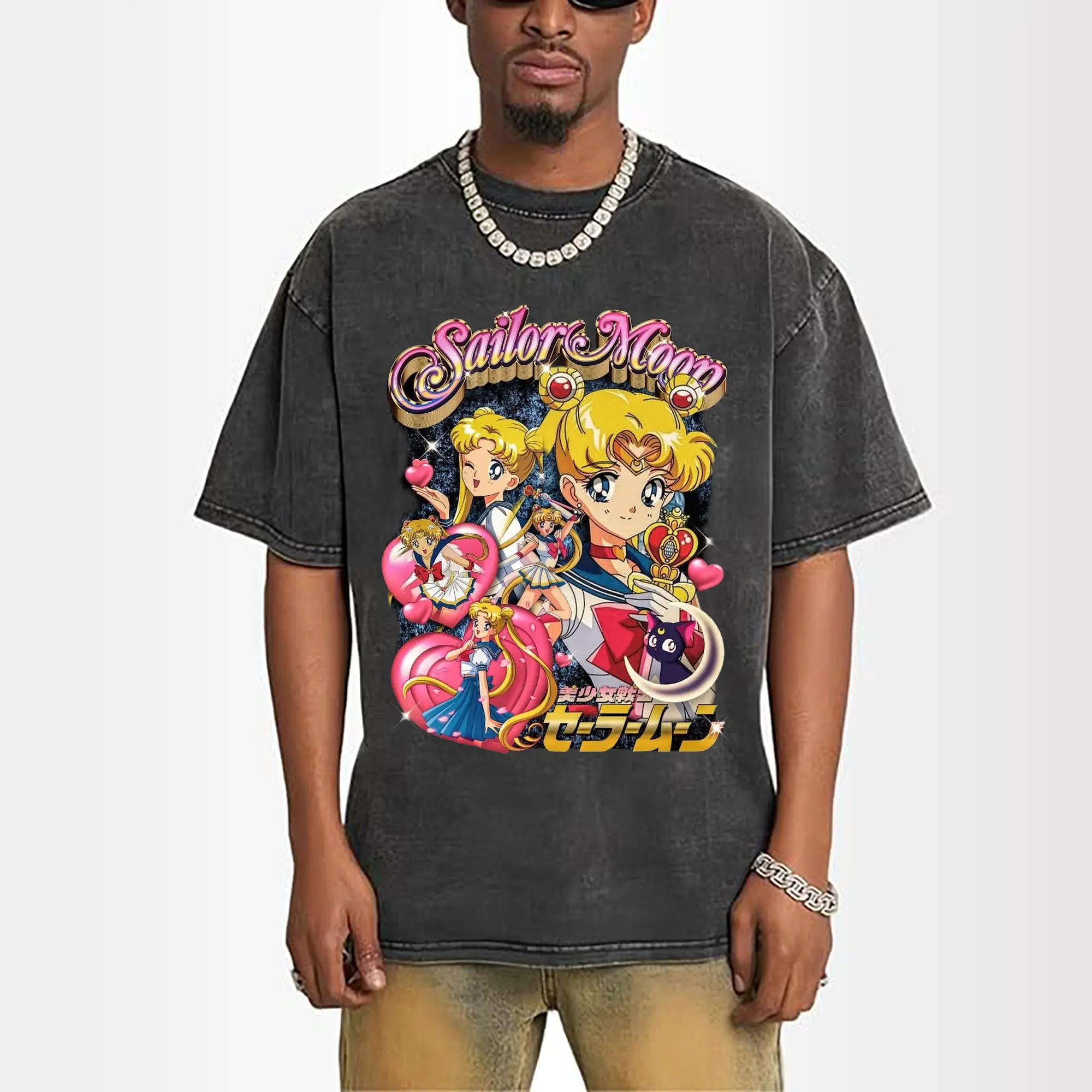 Sailor Moon Usagi Multi-Style DIY Shirt