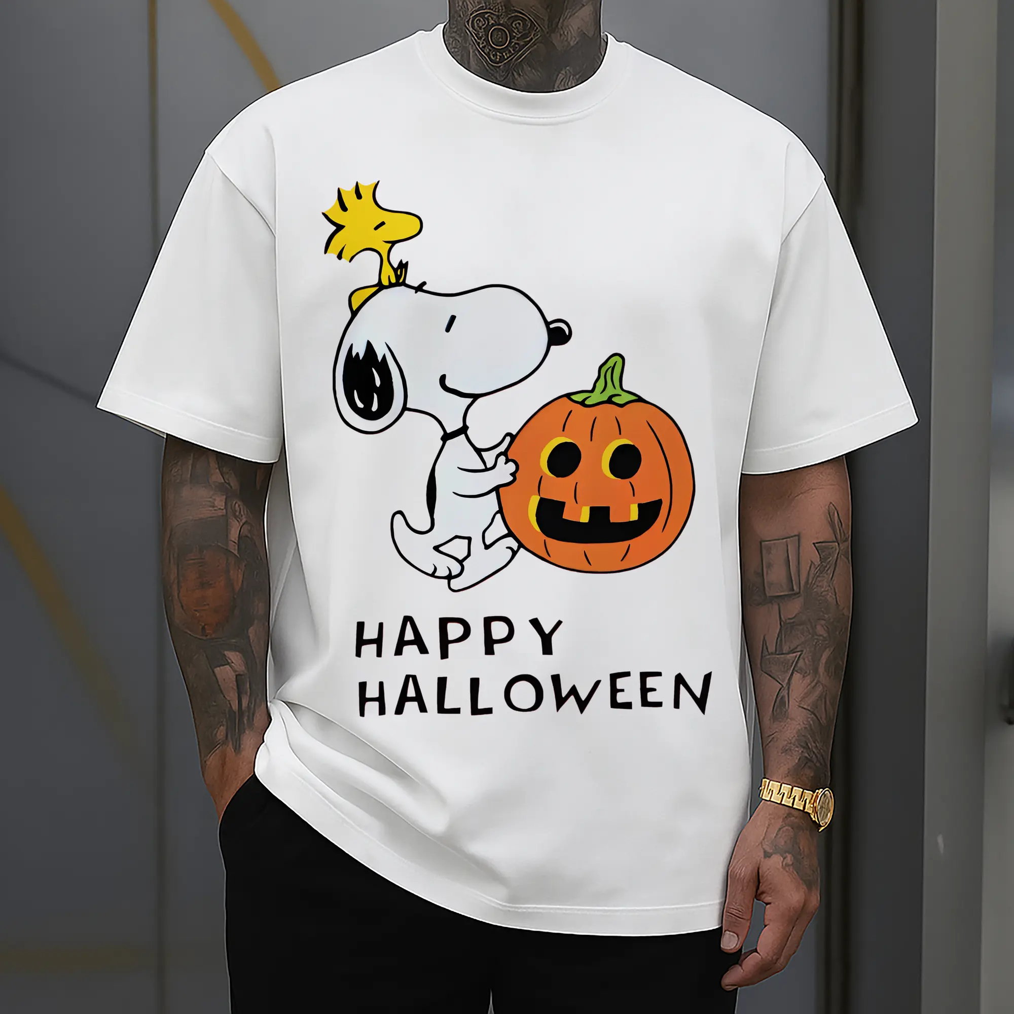 Snoopy Halloween Pumpkin DIY