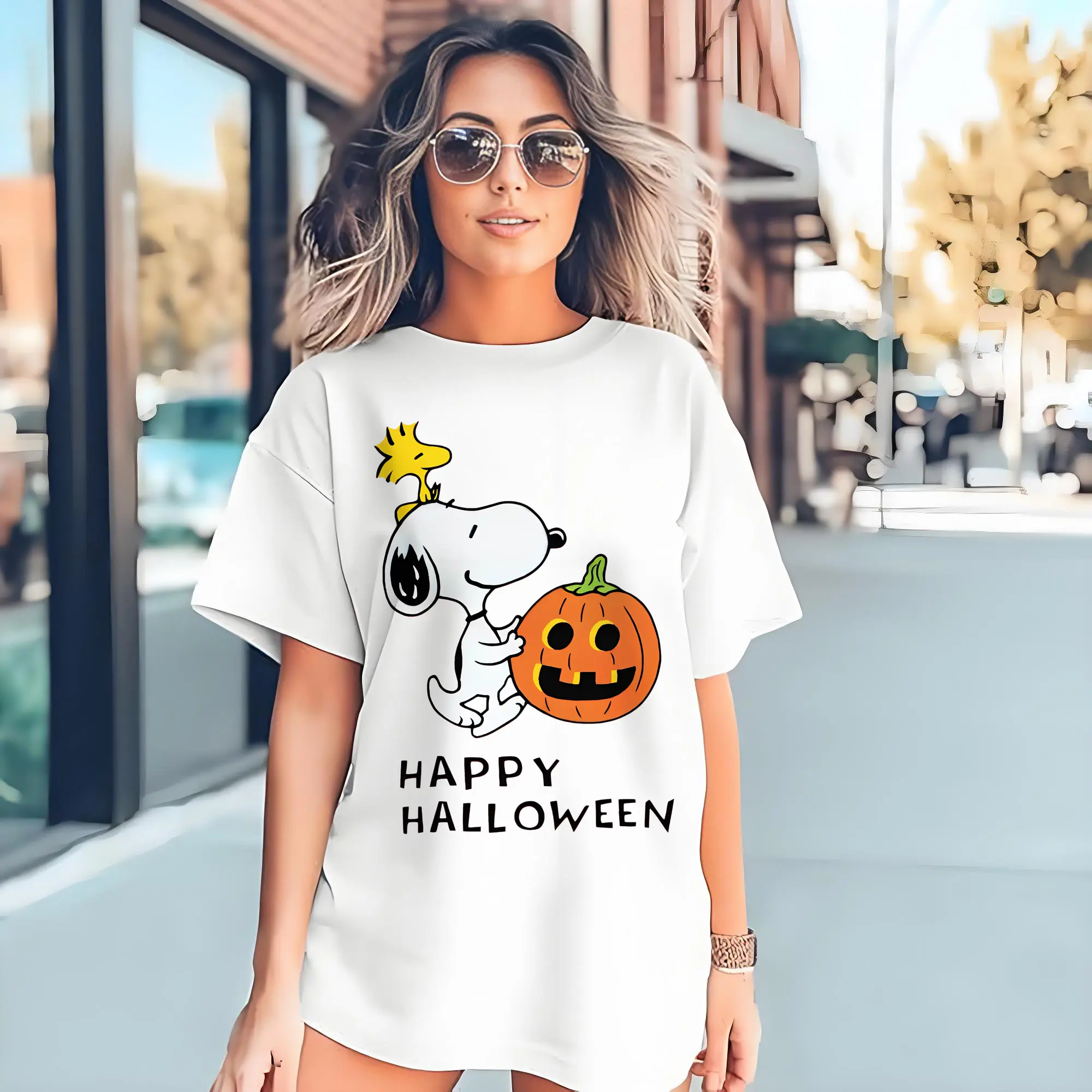 Snoopy Halloween Pumpkin DIY