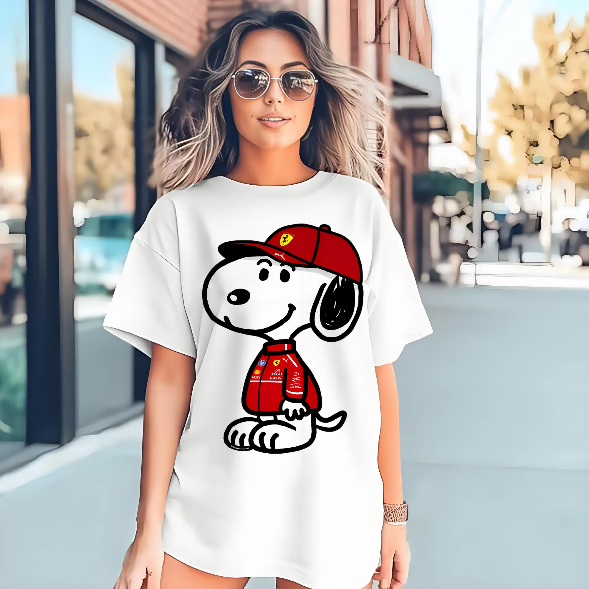 Snoopy Ferrari F1 Team DIY