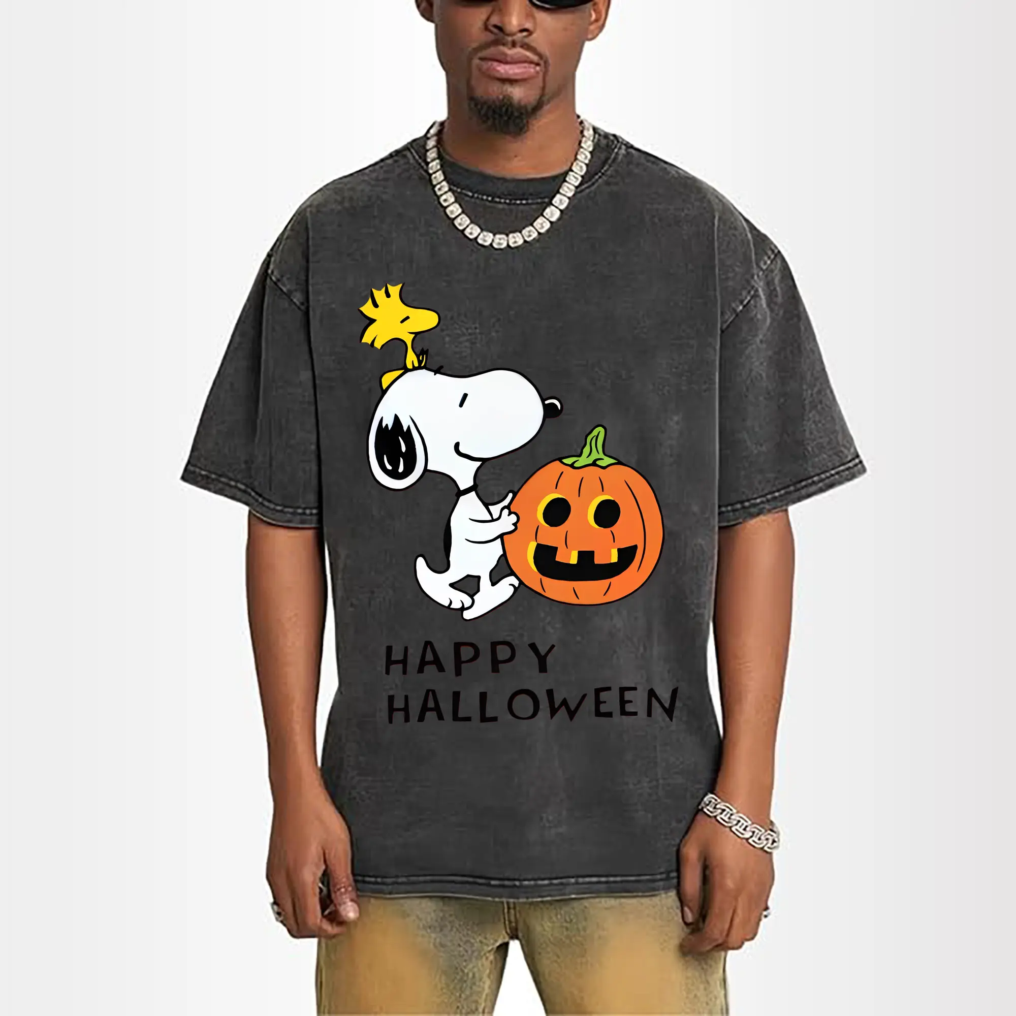 Snoopy Halloween Pumpkin DIY