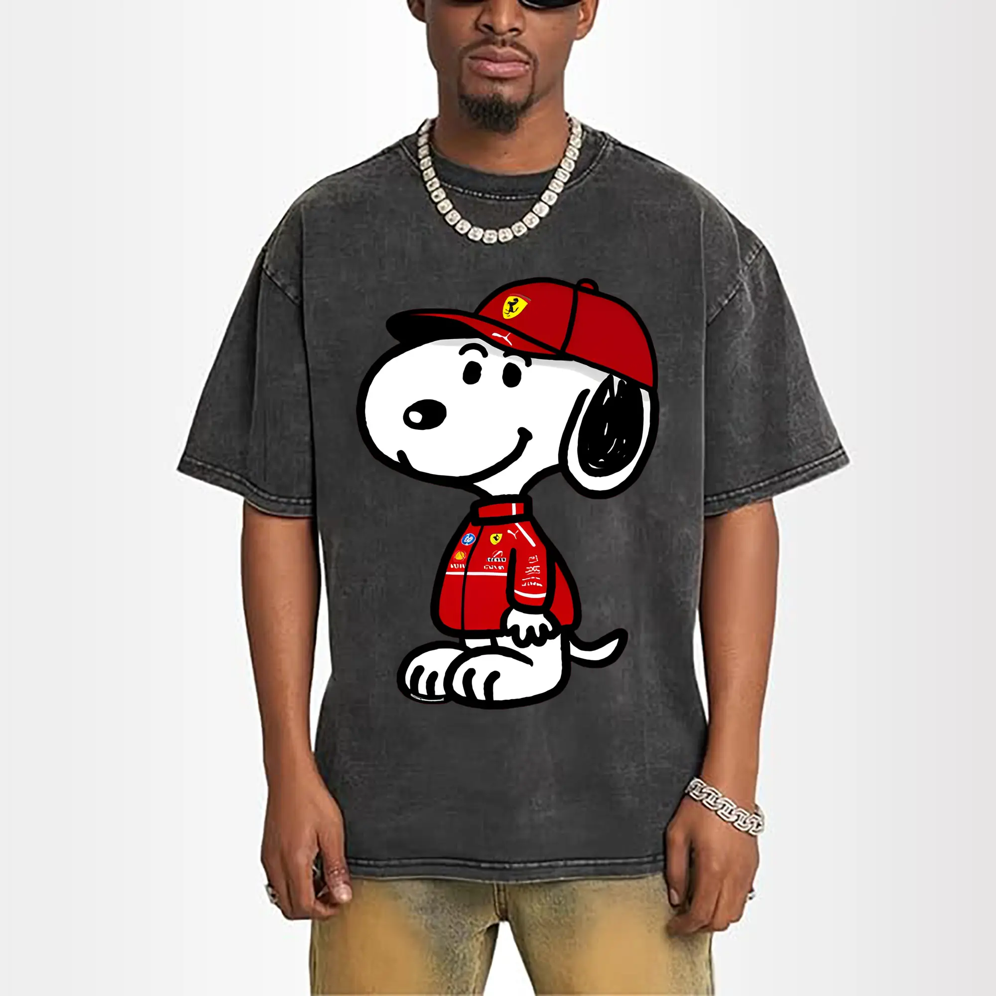 Snoopy Ferrari F1 Team DIY