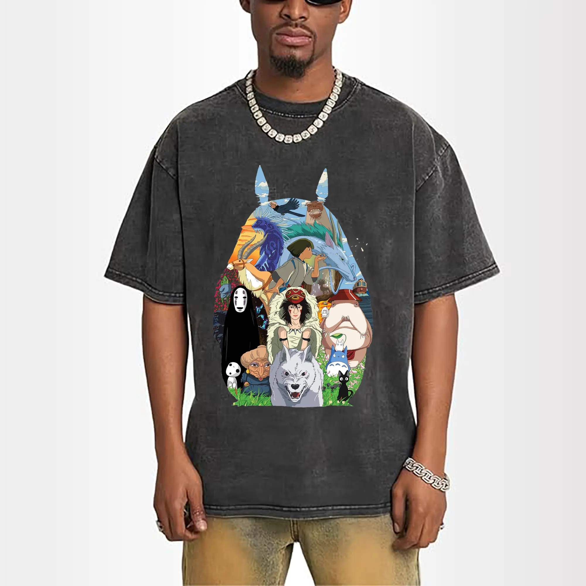 Studio Ghibli Classic Characters Totoro Silhouette DIY