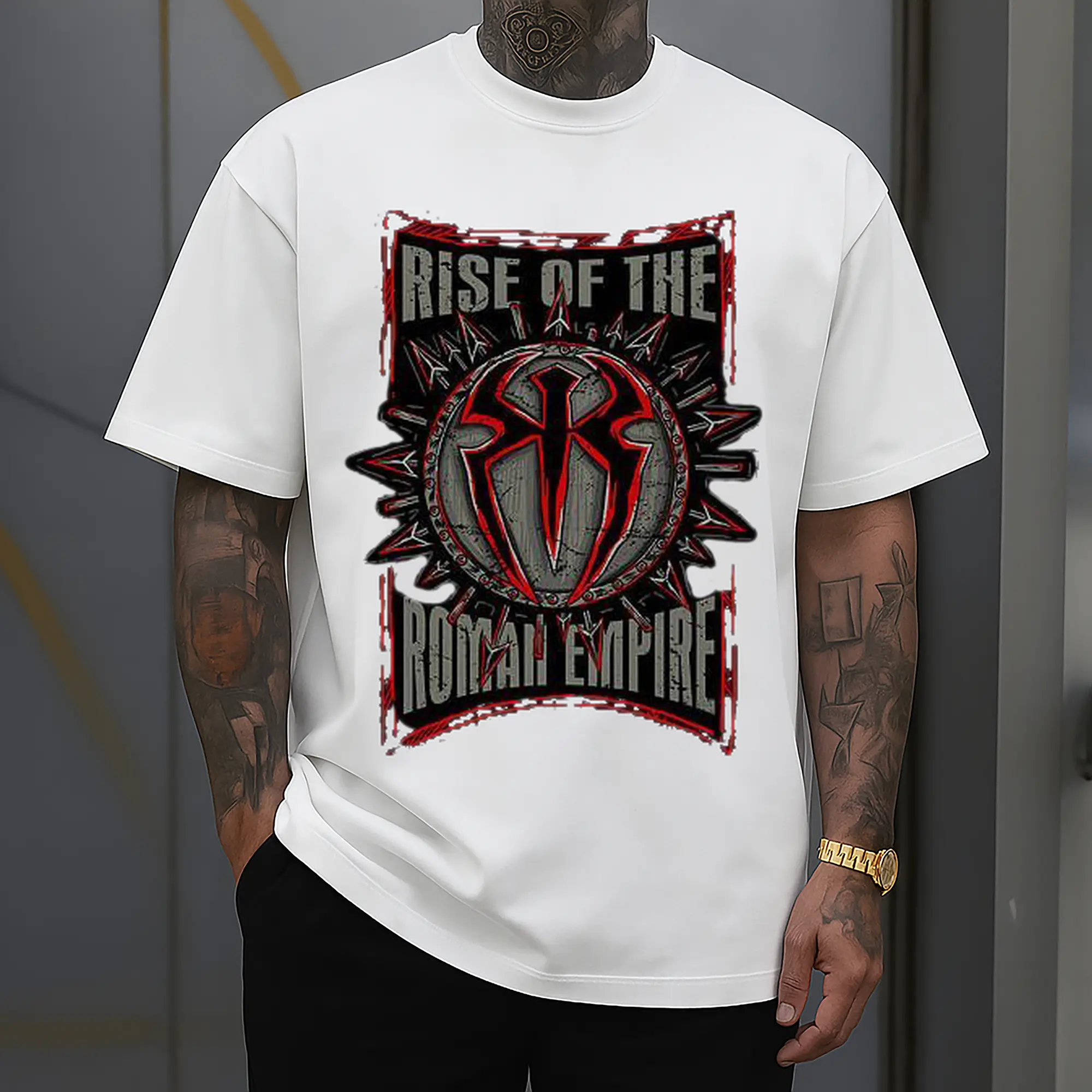 Roman Reigns “Rise of the Roman Empire” WWE DIY Shirt