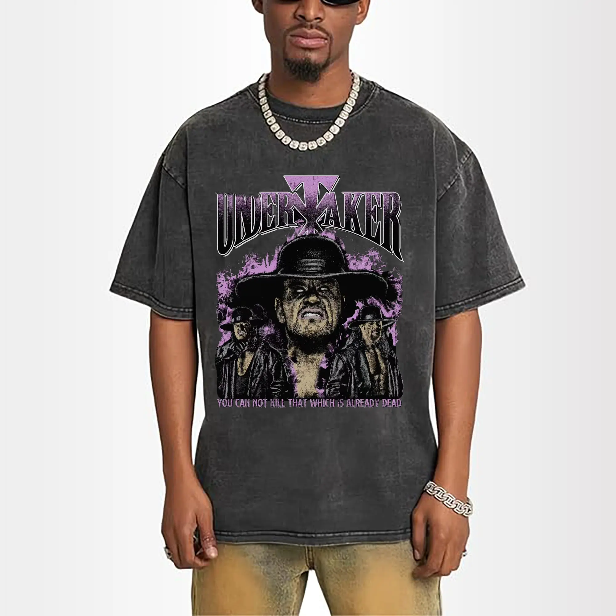 “The Undertaker WWE Hardcore Wrestling” DIY Shirt