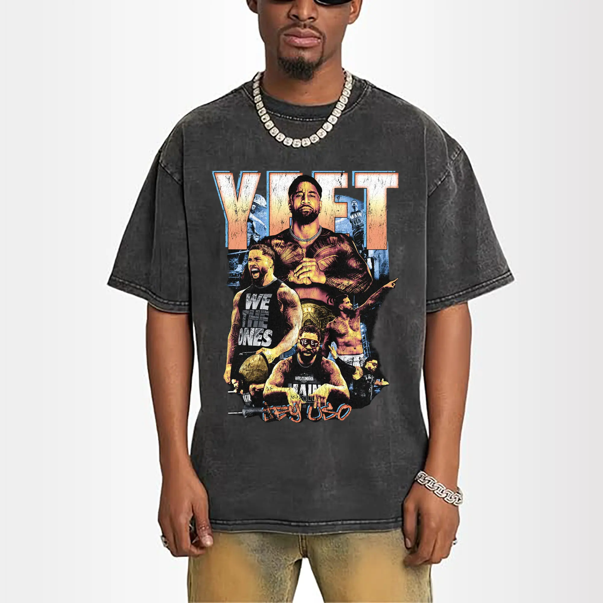 “Jey Uso WWE WE THE ONES Street Wrestling” DIY Shirt