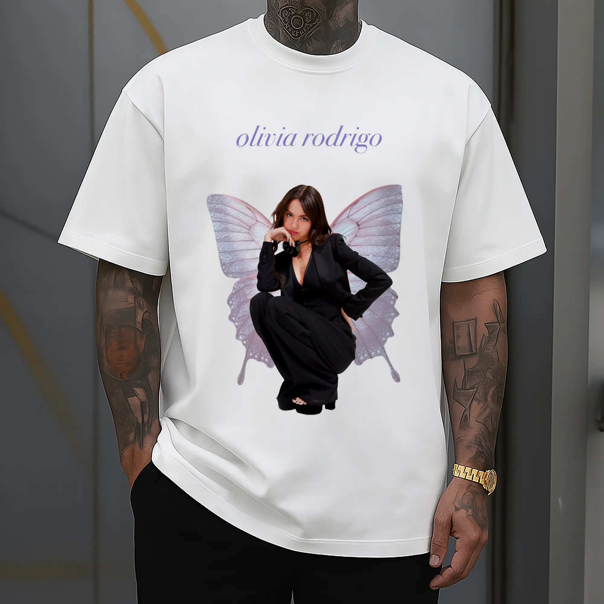 Olivia Rodrigo Butterfly Fairycore Y2K Aesthetic Graphic DIY