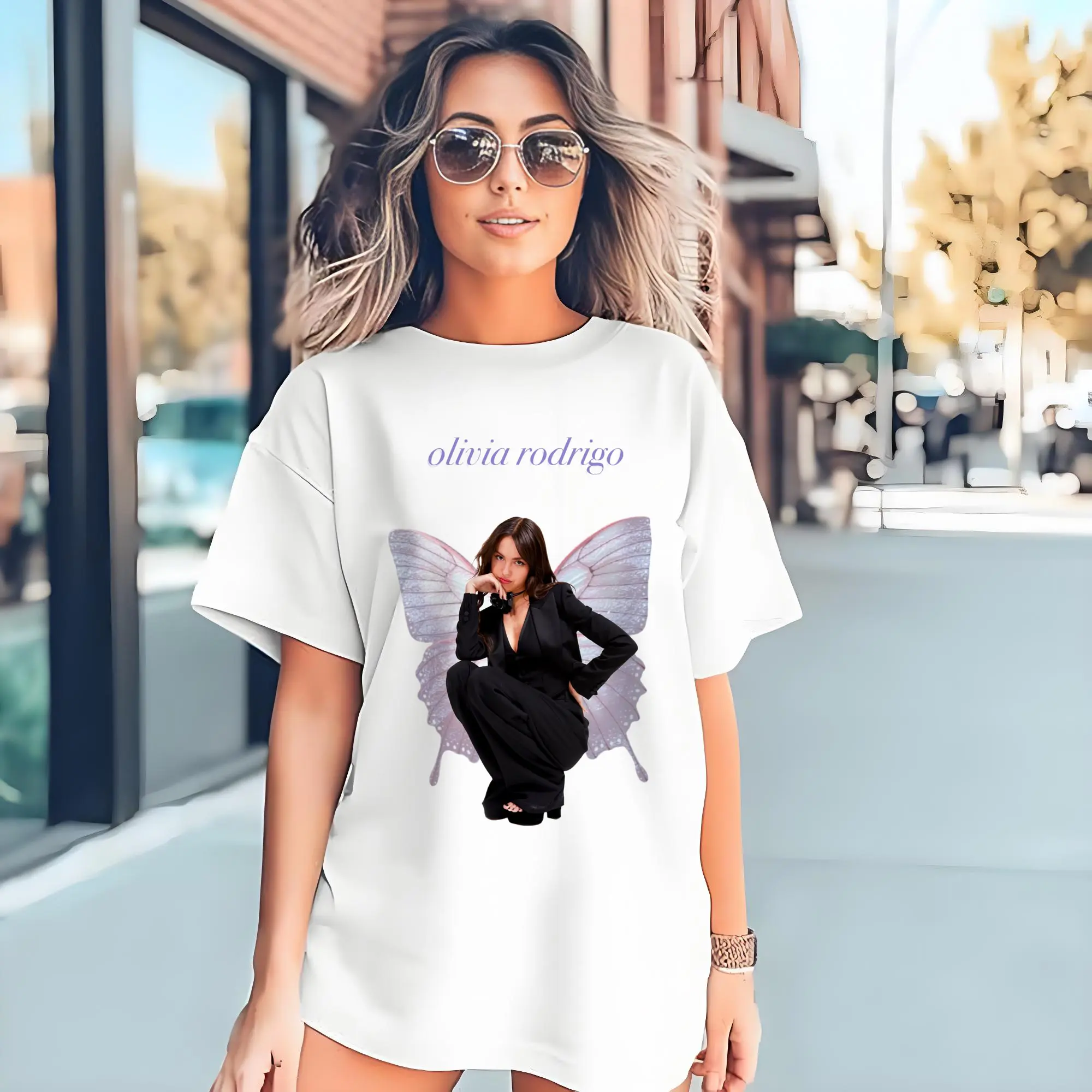 Olivia Rodrigo Butterfly Fairycore Y2K Aesthetic Graphic DIY