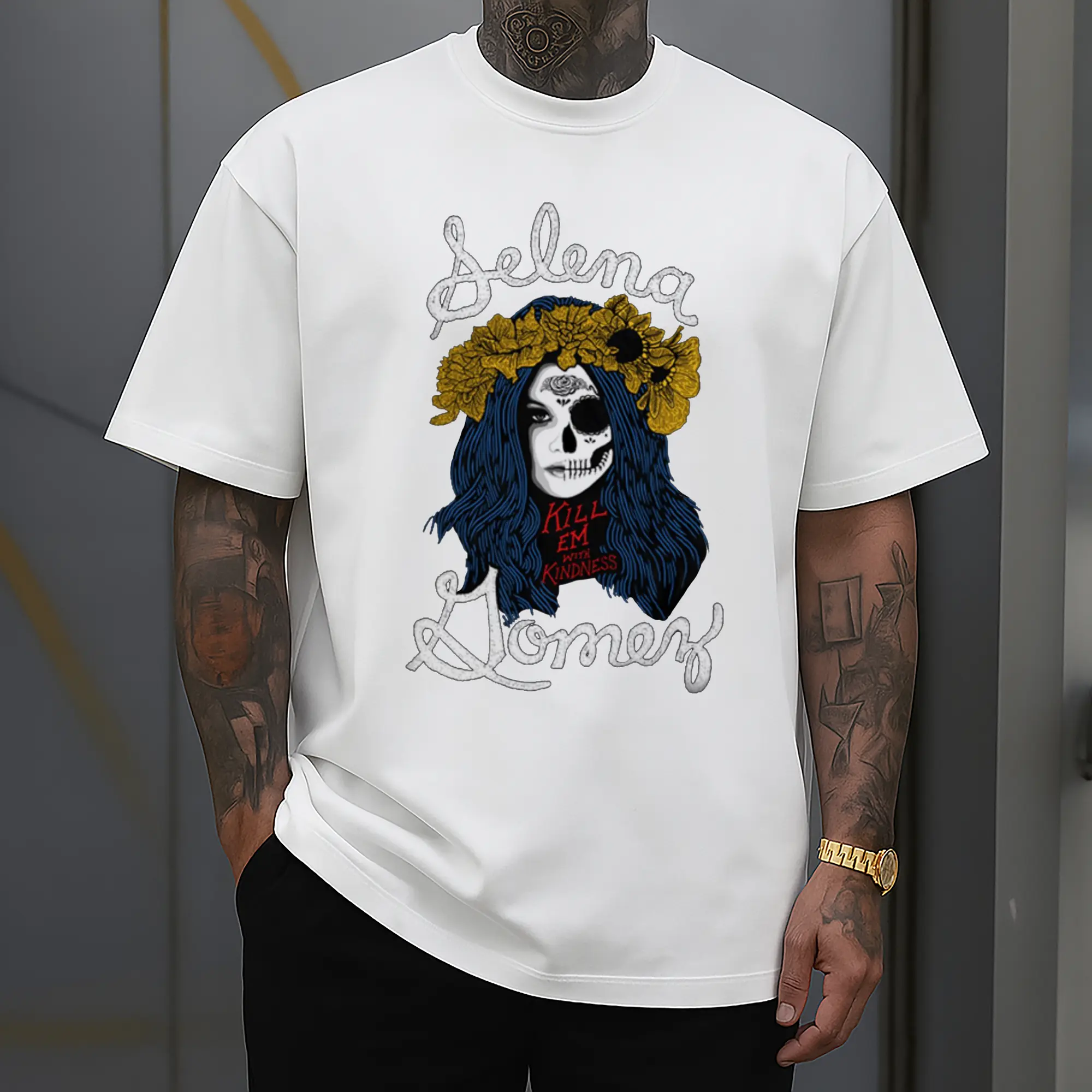 Selena Gomez Dia de los Muertos DIY