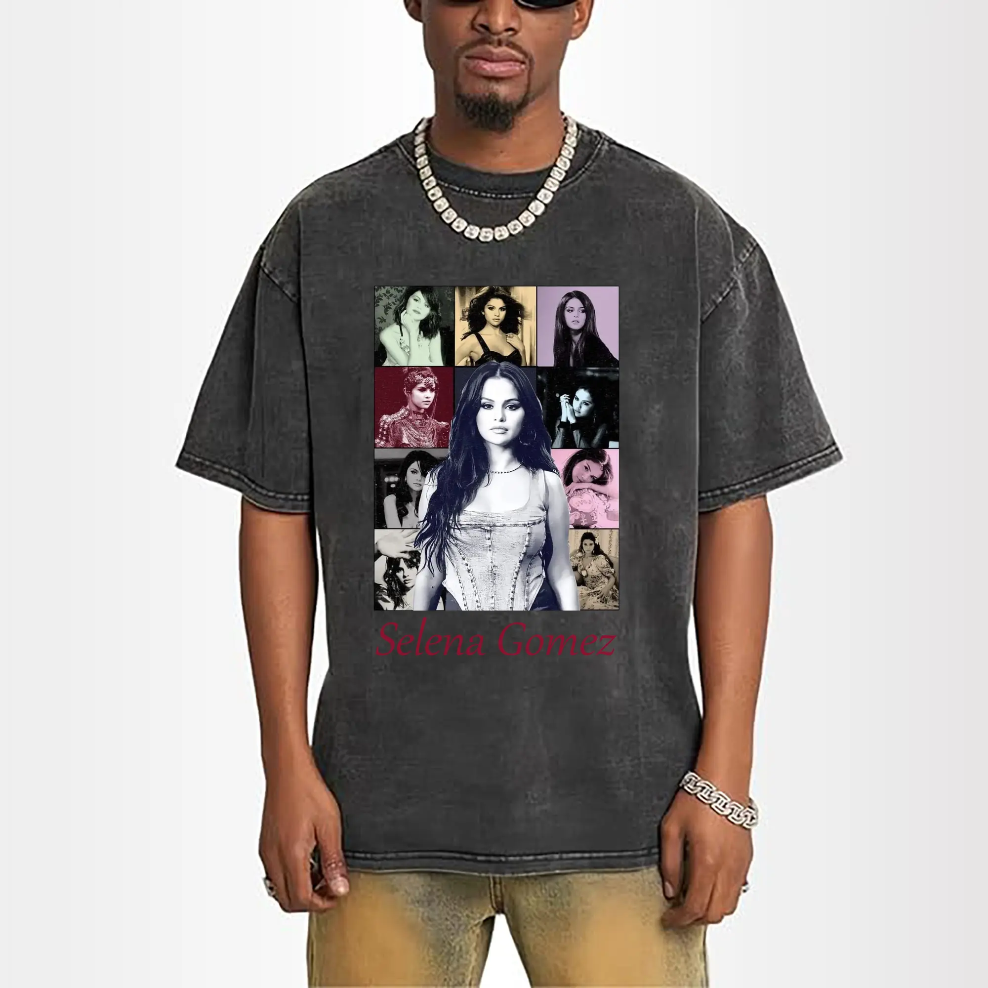 Selena Gomez Retro Collage DIY