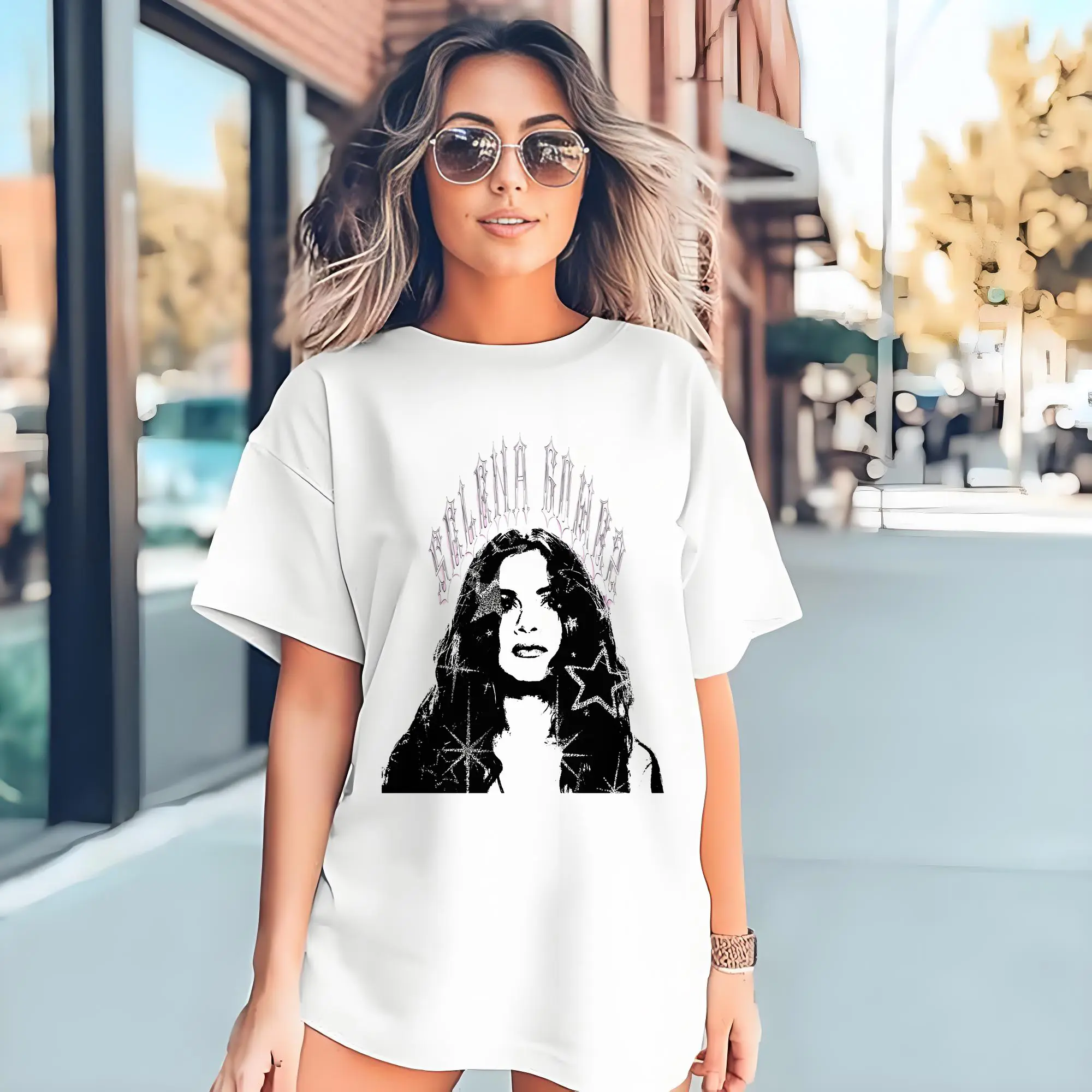 Selena Gomez Black & White Pop Art DIY