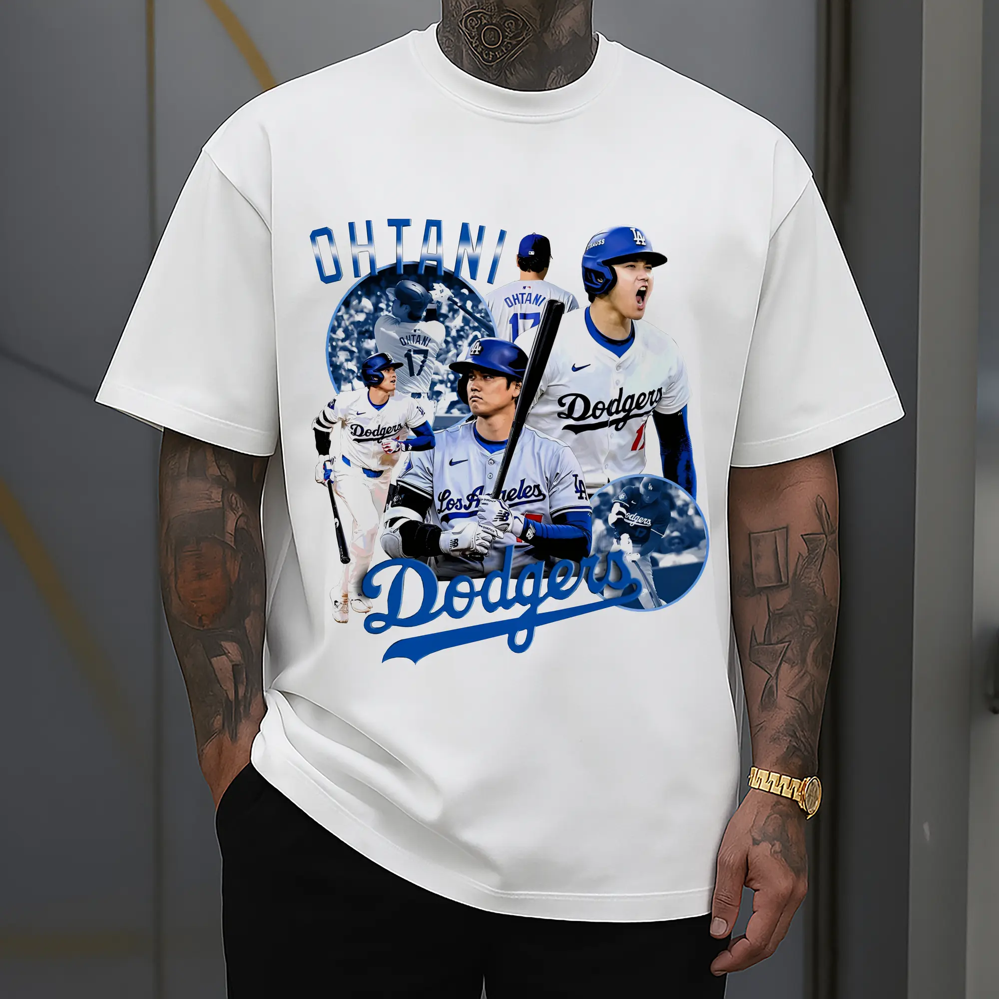 “Shohei Ohtani Dodgers MLB” Baseball Star DIY Shirt