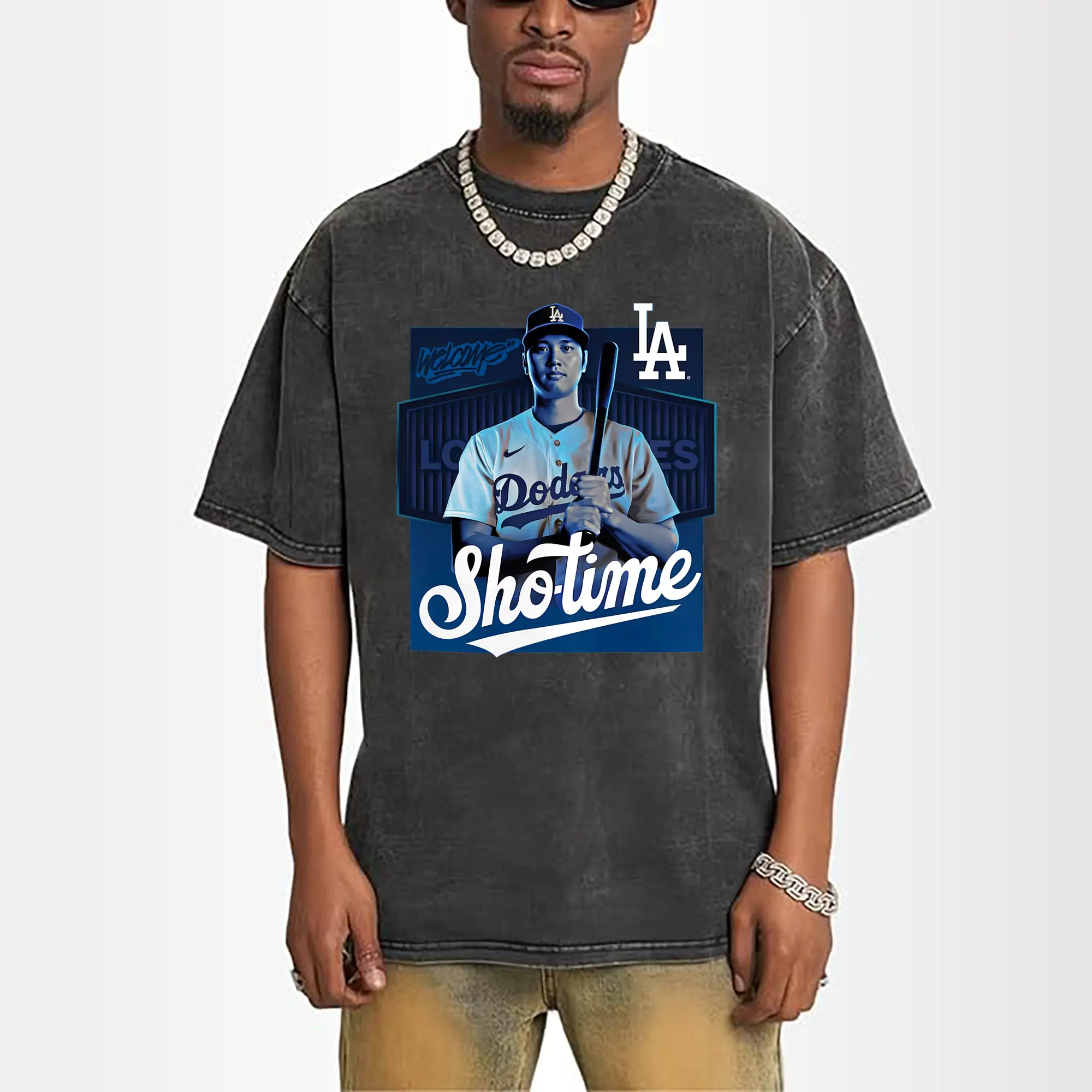 Shohei Ohtani “Sho-time” LA Dodgers DIY Shirt